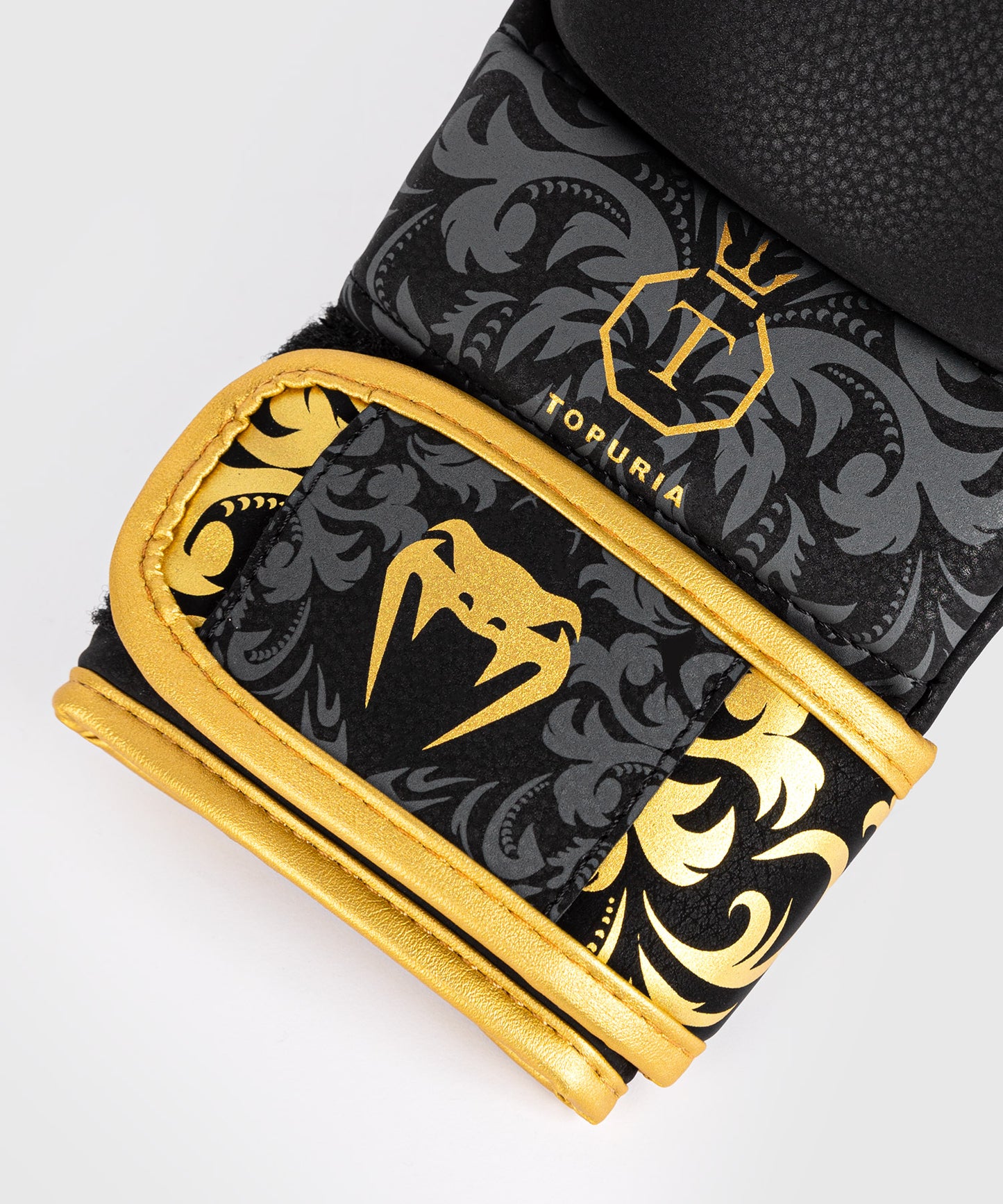Venum x Topuria Unmatched Edition Guanti da Sparring MMA - Nero/Oro