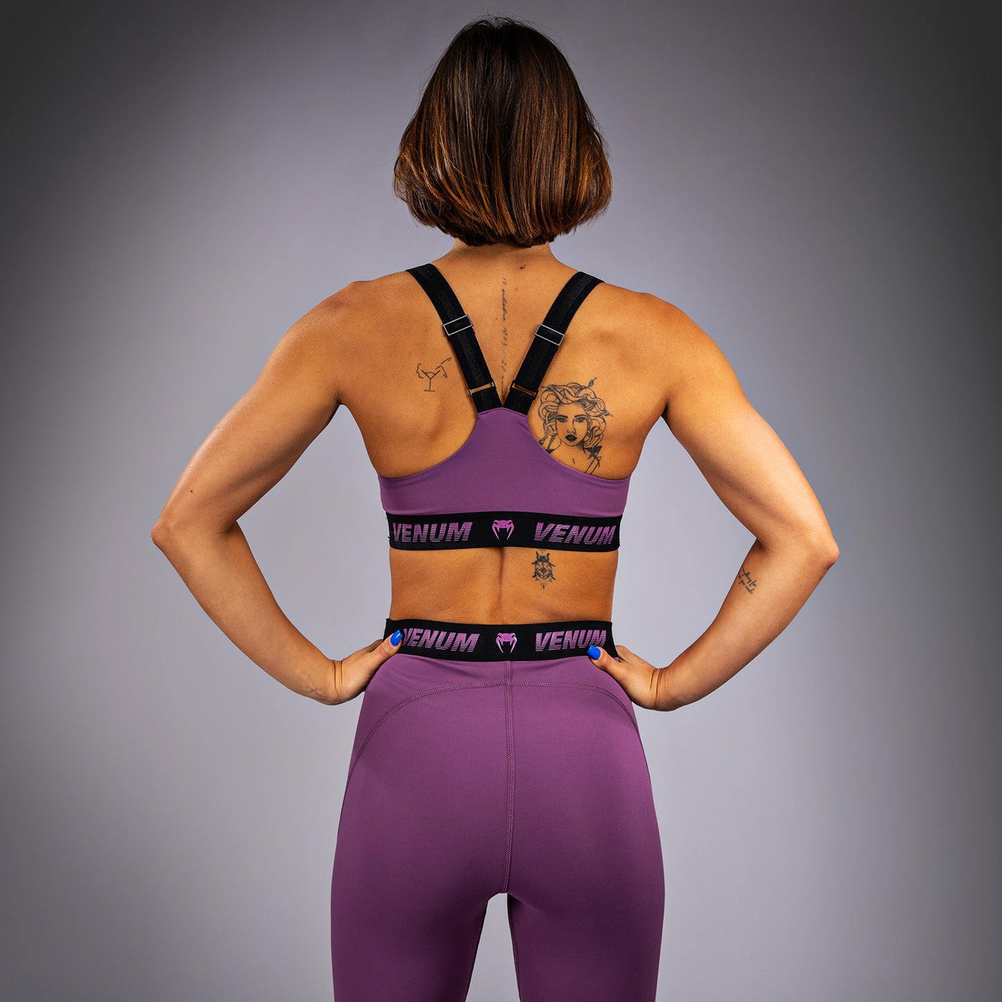Venum Elevate Reggiseno sportivo da donna - Dusky Orchid