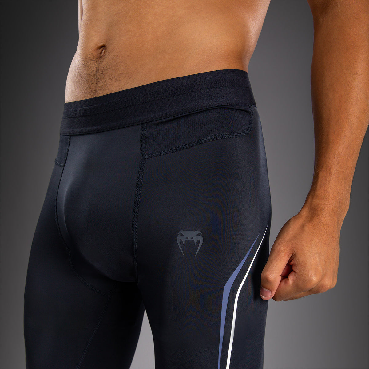Venum G-Core Spats - Blu Navy/Bianco
