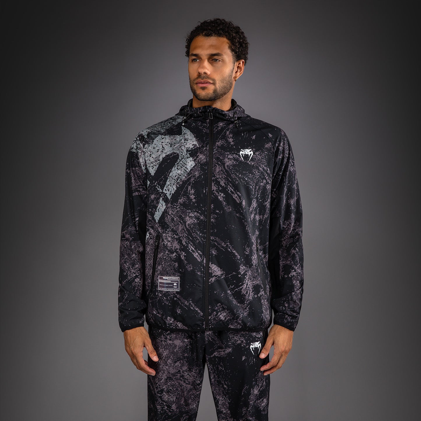 Venum Rage & Workout Giacca da Tuta - Nero/Grigio