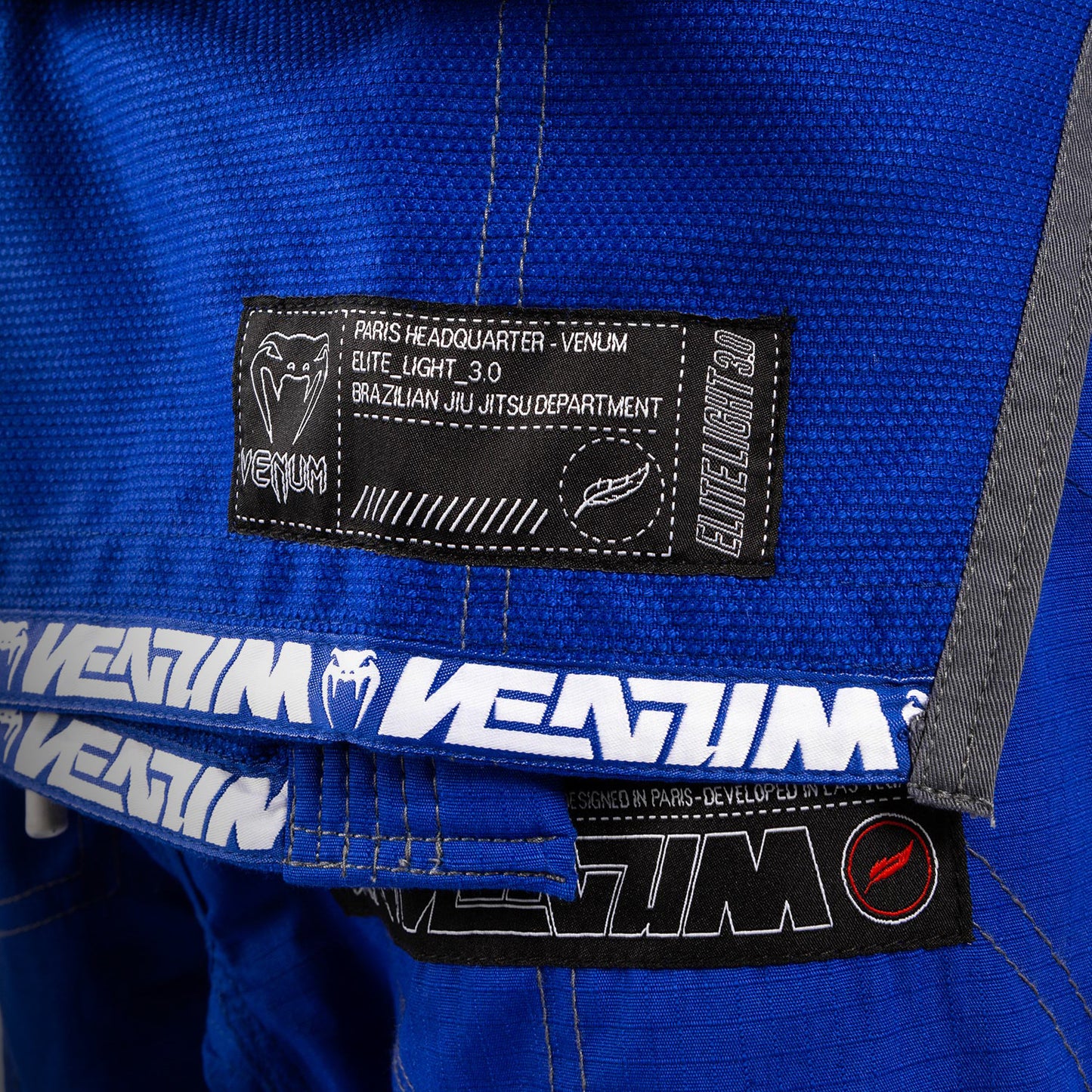 Kimono Venum Elite 3.0 Light BJJ - Blu