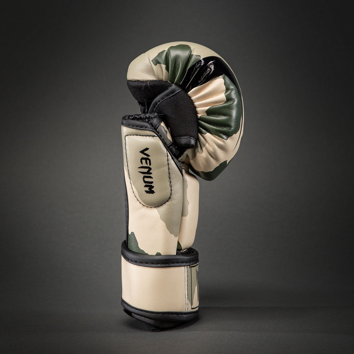 Venum Elite Guanti da Sparring - Kaki/Bianco Sporco