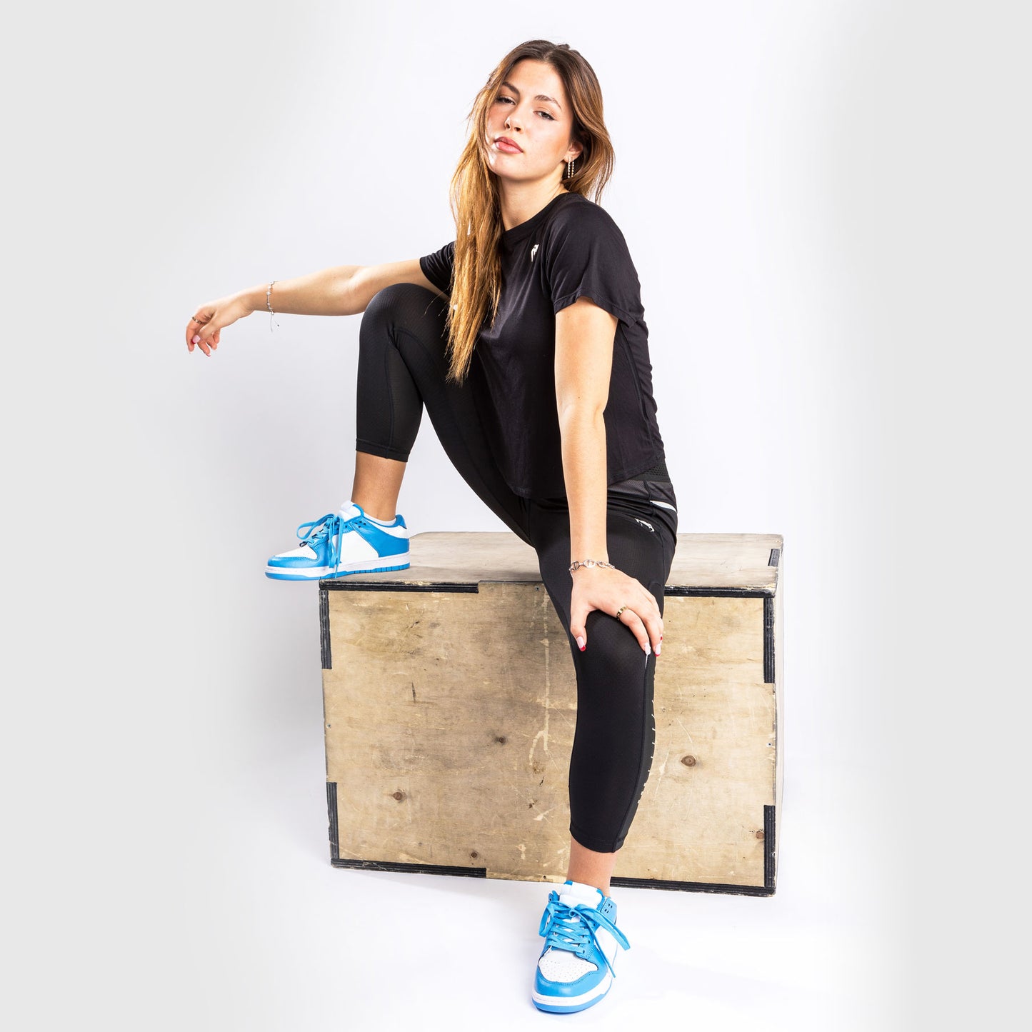 T-Shirt Venum Glow - Da donna - Nero