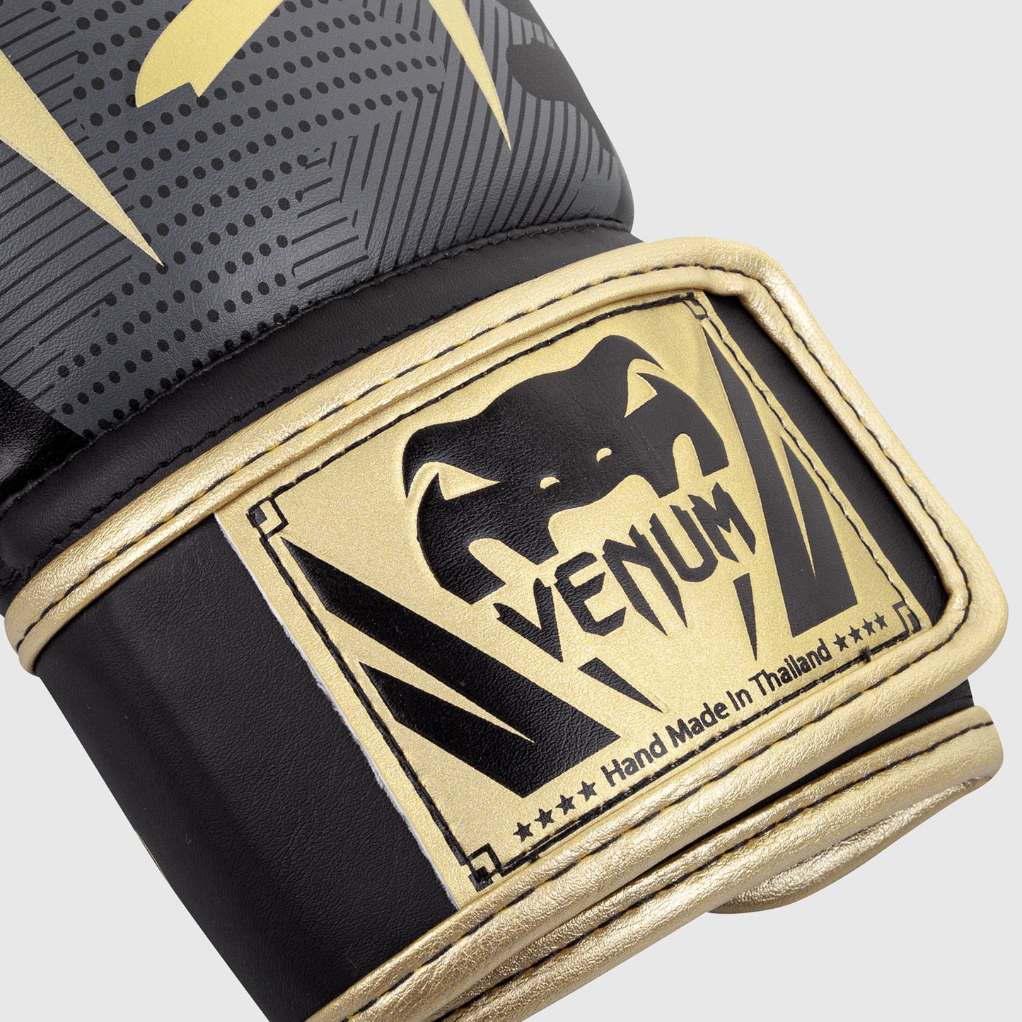 Guantoni da boxe Venum Elite - Camo/Oro