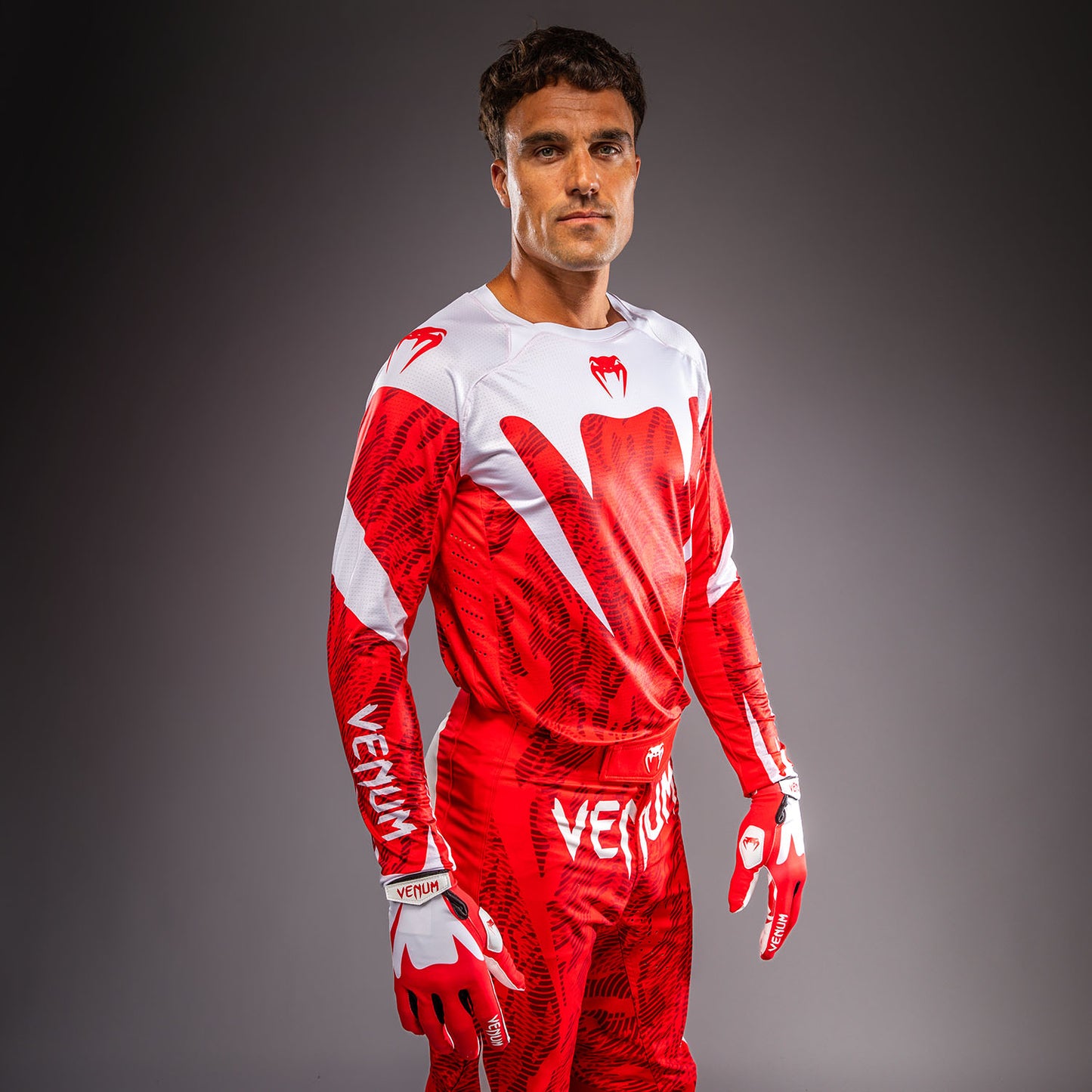 Venum MX Elite Maglia da Motorsports - Rosso
