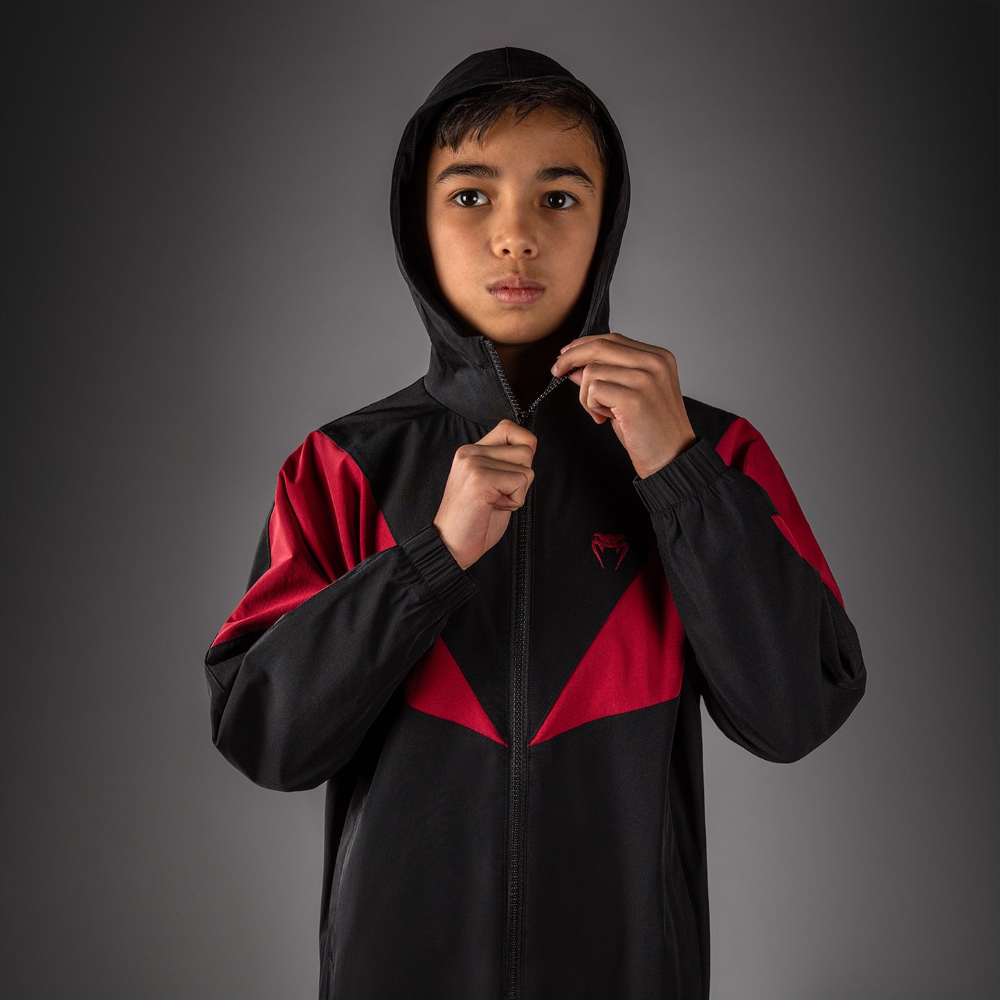 Venum Vectra Giacca da Tuta per Bambini - Nero/Rosso