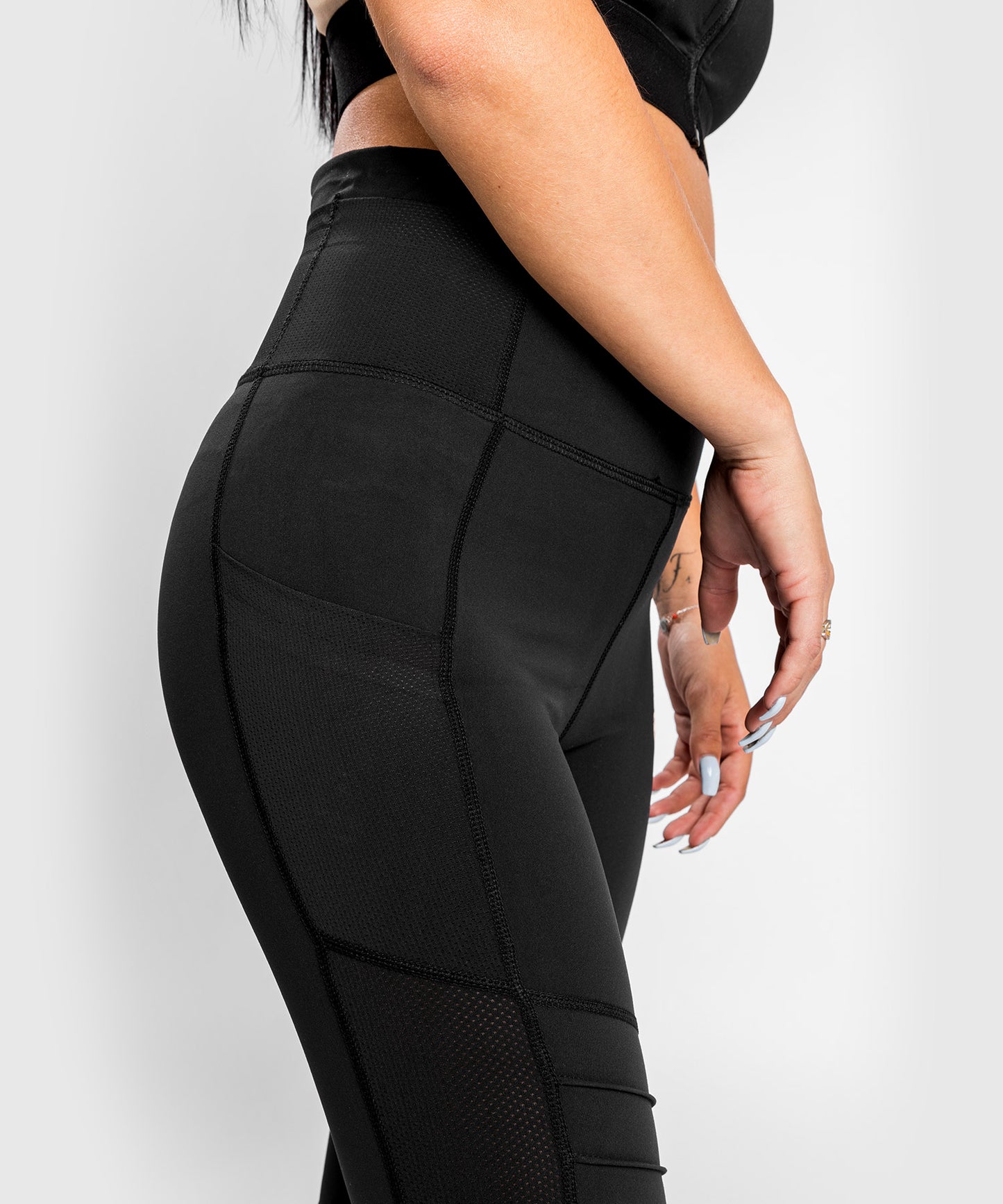 Leggings Moto Venum - Nero/Sabbia