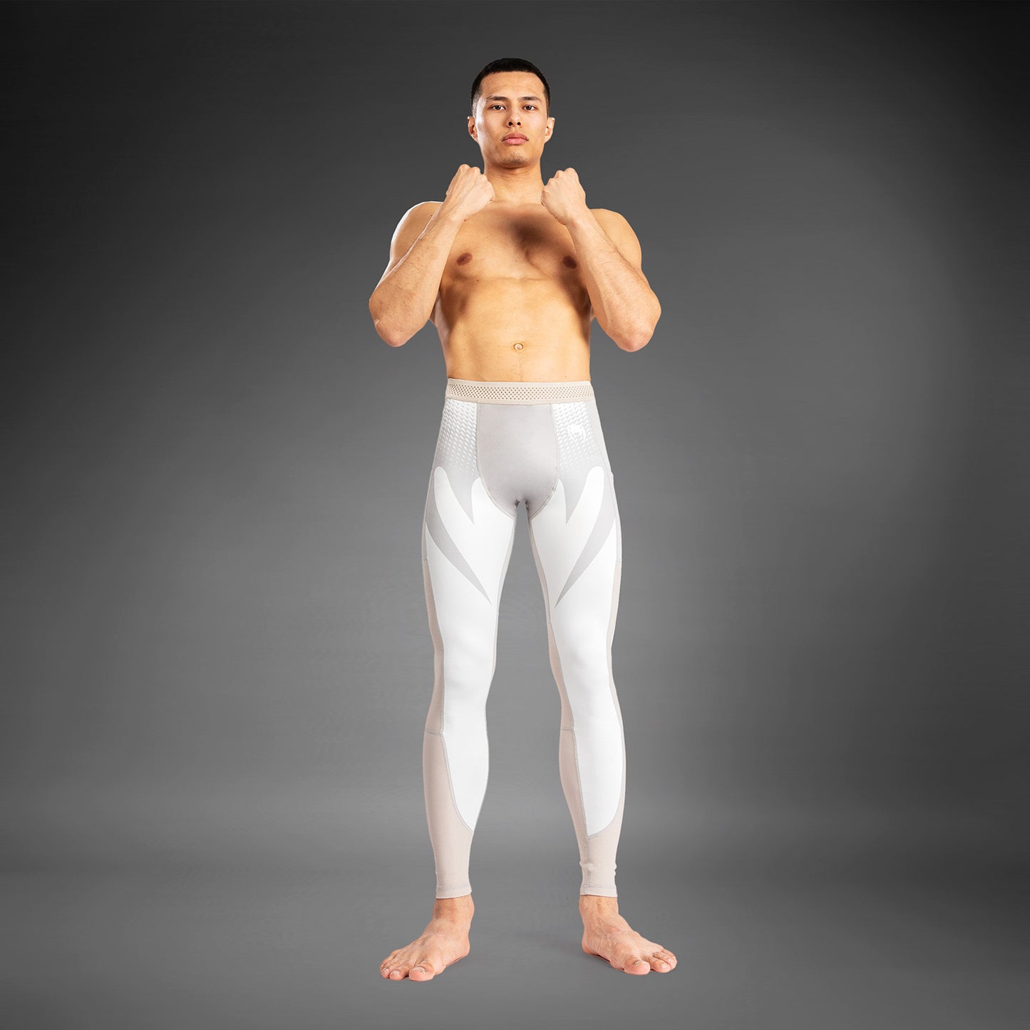 Venum Attack Pantaloni a Compressione da Uomo - Sabbia