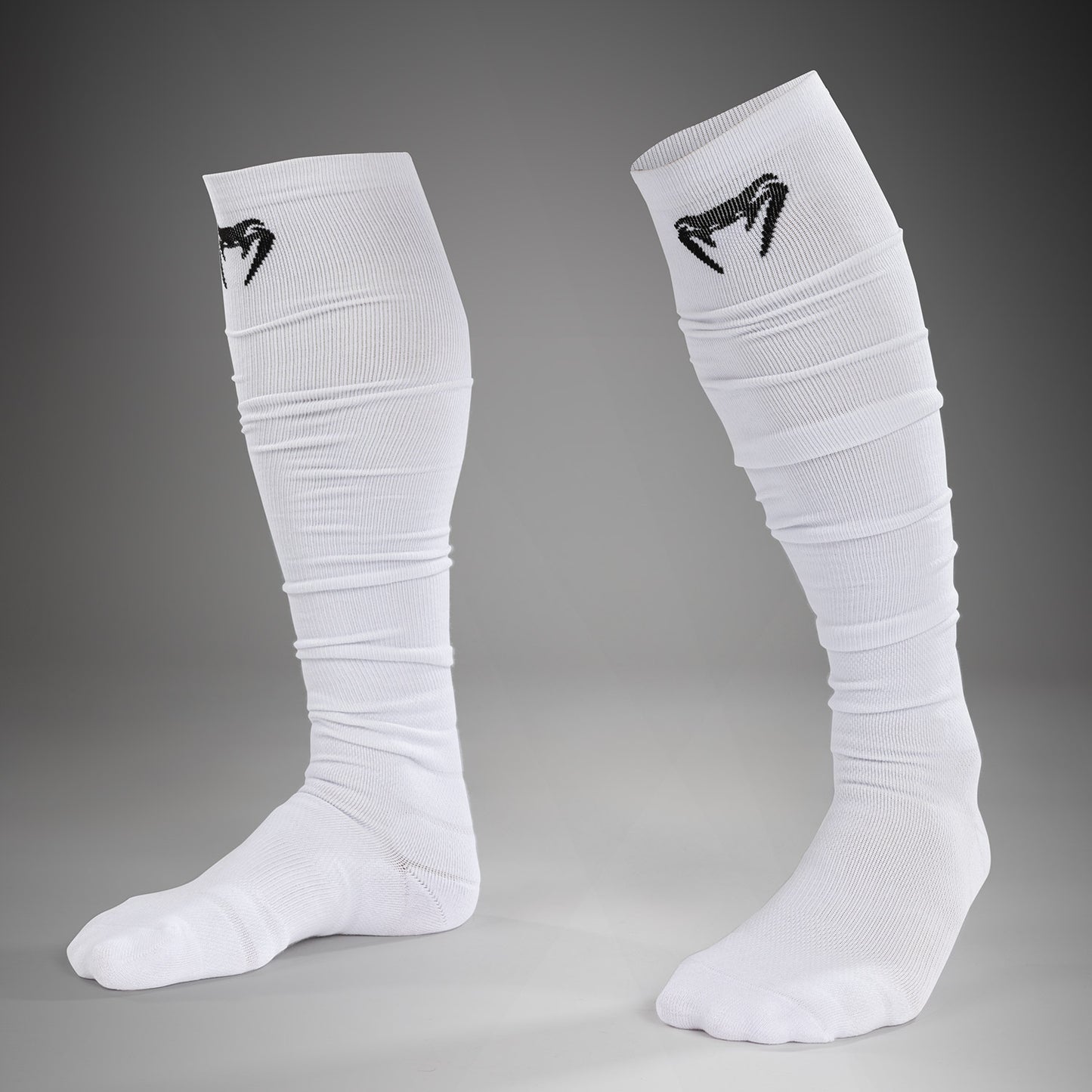 Venum Elite Calze Lunghe Performance - Bianco/Nero