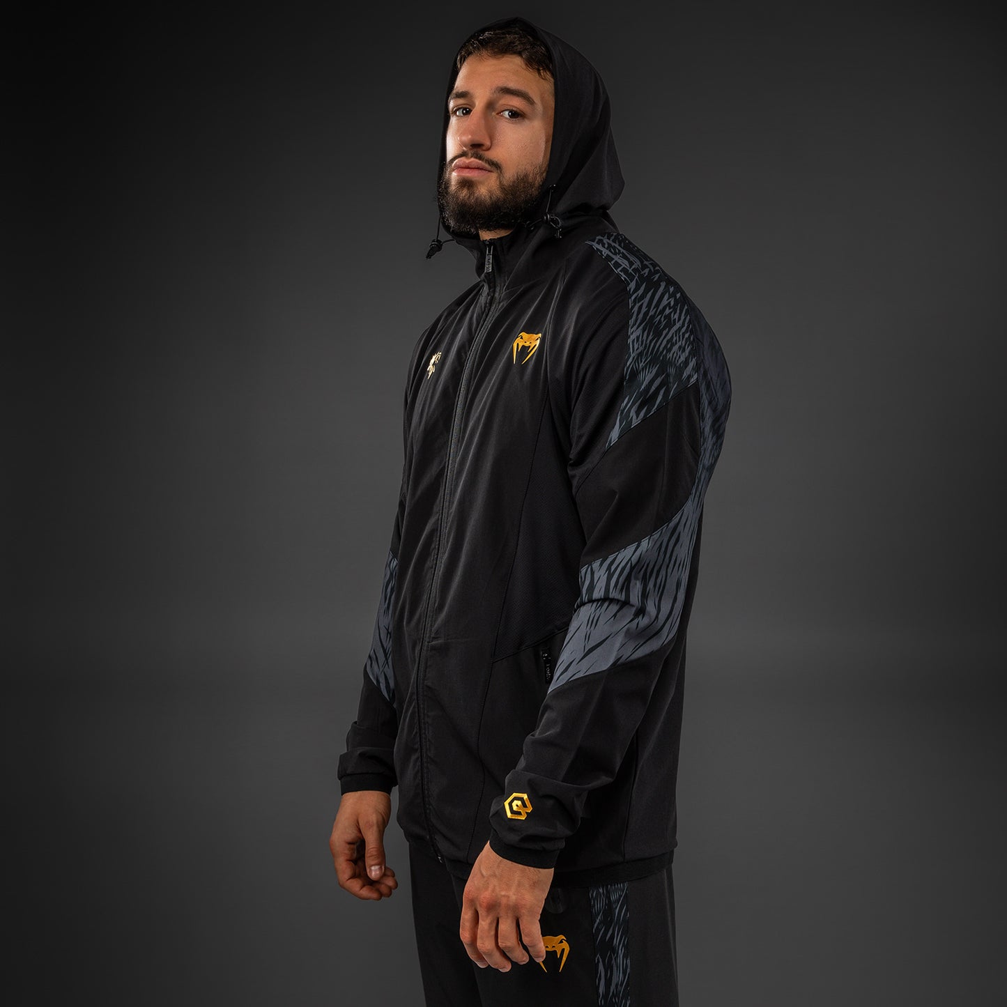 Venum x Chimaev Giacca Tuta - Nero/Grigio