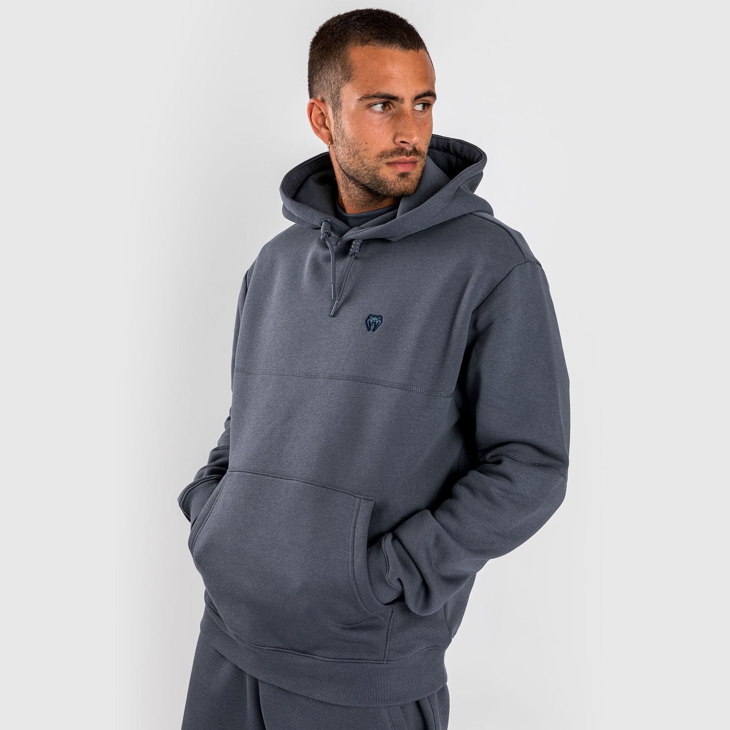 Venum Silent Power Felpa con Cappuccio - Blu Marino