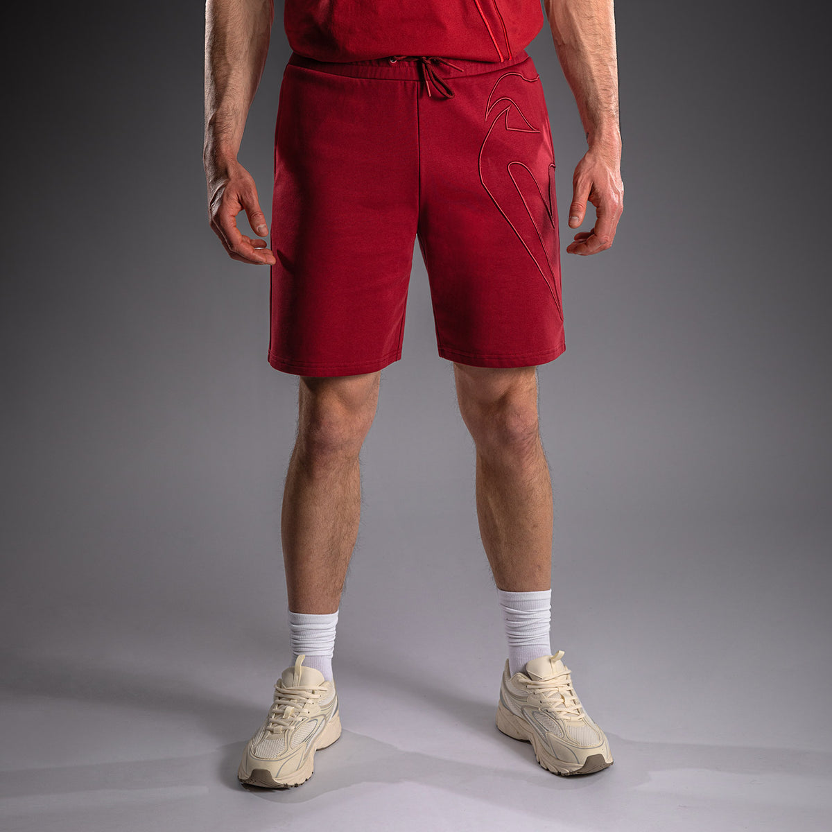 Venum Giant 3D Pantaloncini in Cotone - Rosso