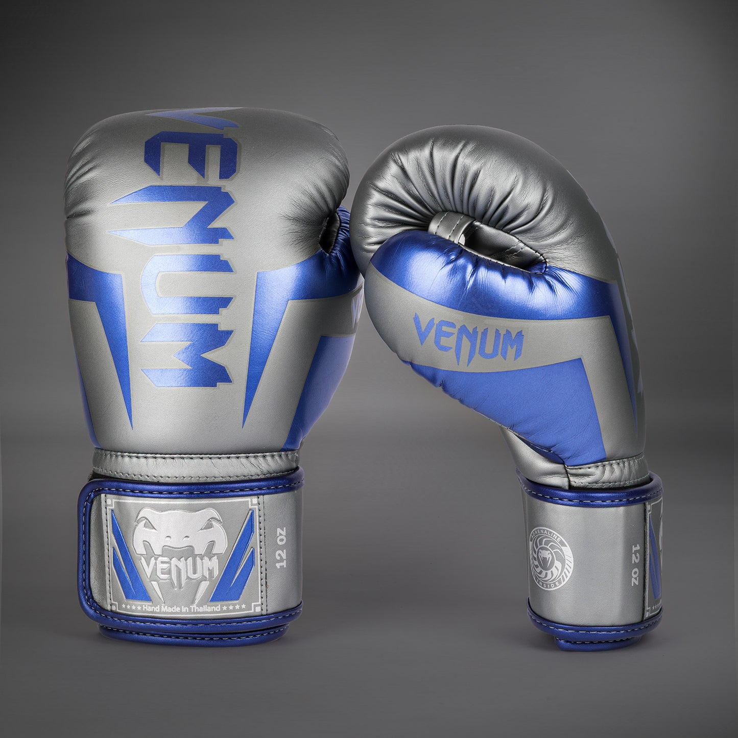 Venum Elite Guanti da Boxe - Grigio - Edizione speciale