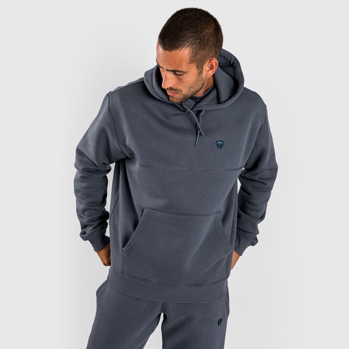 Venum Silent Power Felpa con Cappuccio - Blu Marino