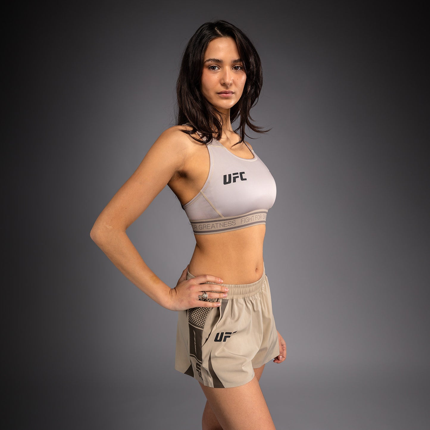Venum UFC Unity by Venum Authentic Fight Week Reggiseno Sportivo da Donna - Sabbia