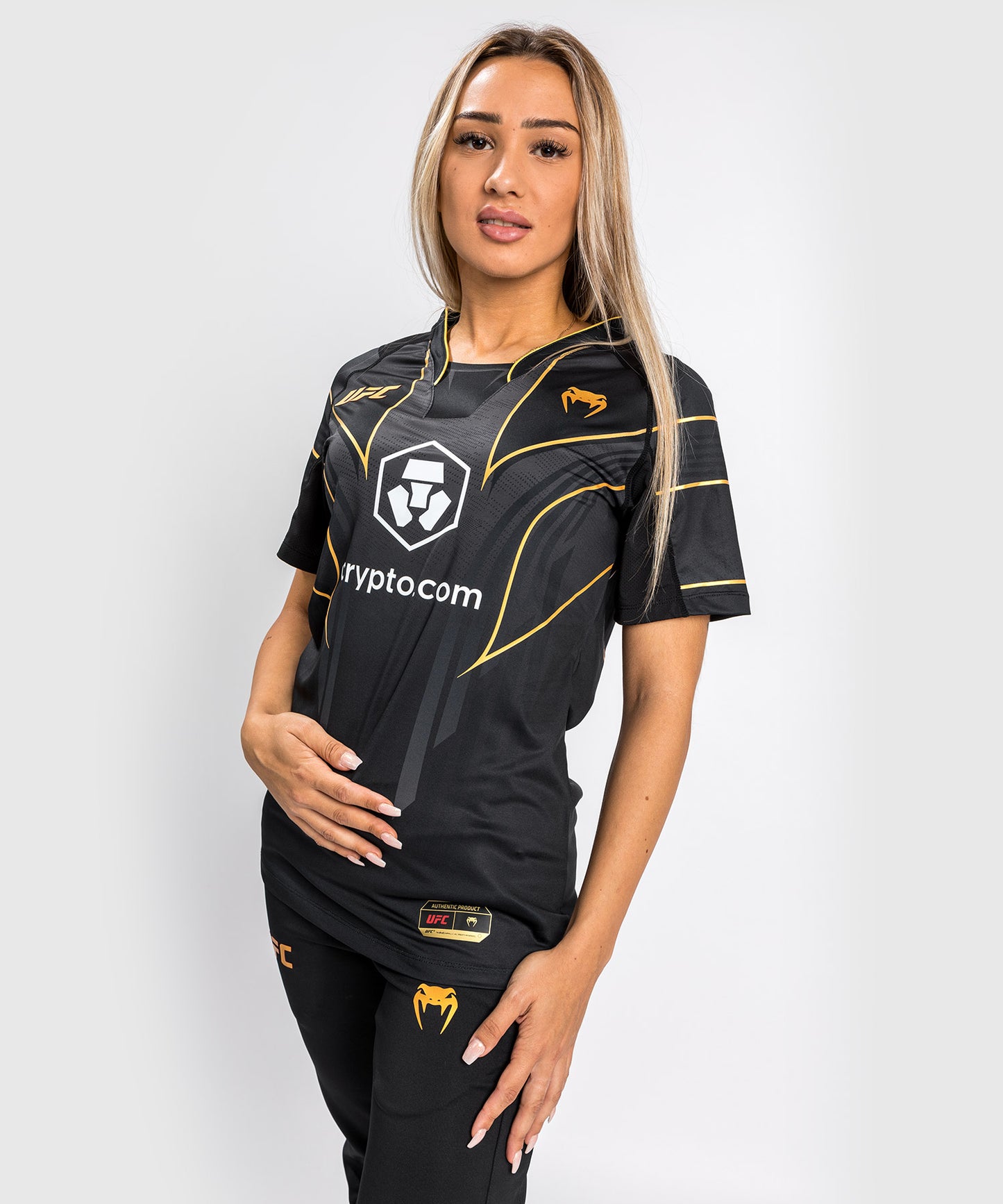 Maglia UFC Venum Authentic Fight Night 2.0 donna - Campione