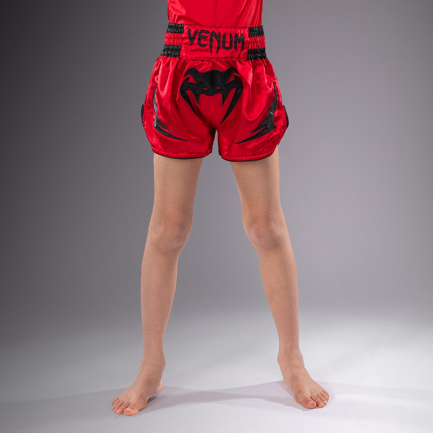 Venum Inferno Pantaloni Thai per Bambini - Rosso Ciliegia