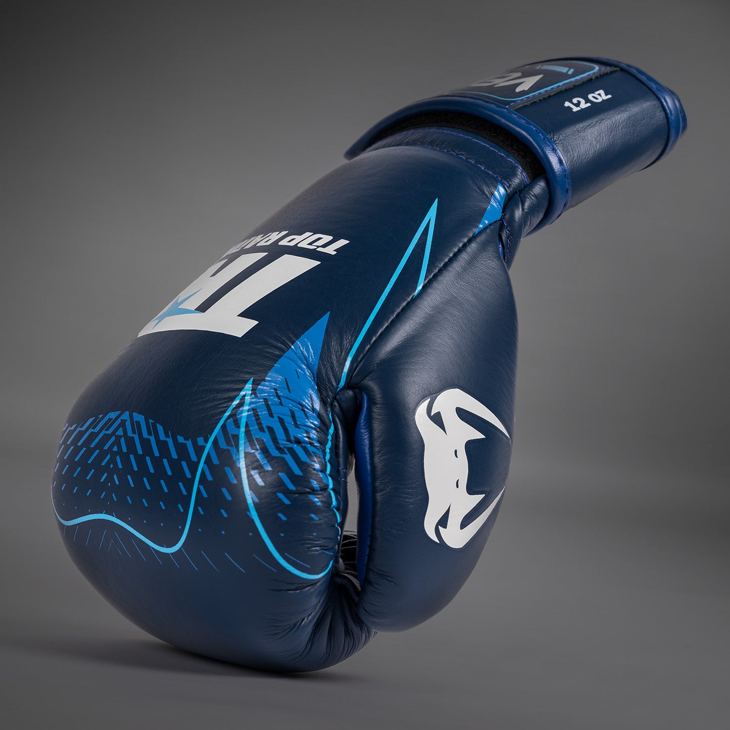 Venum x Top Rank Original Guanti da Boxe Hammer - Blu Navy