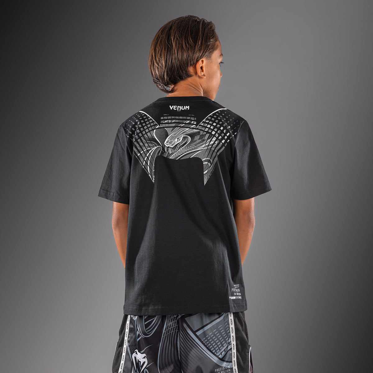 Venum Crimson Viper 2.0 T-shirt per bambini - Nero/Grigio