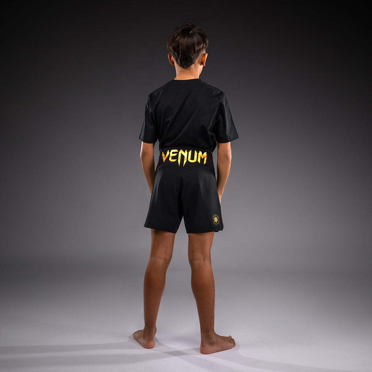 Venum Attack Fightshorts per bambini - Nero/Oro