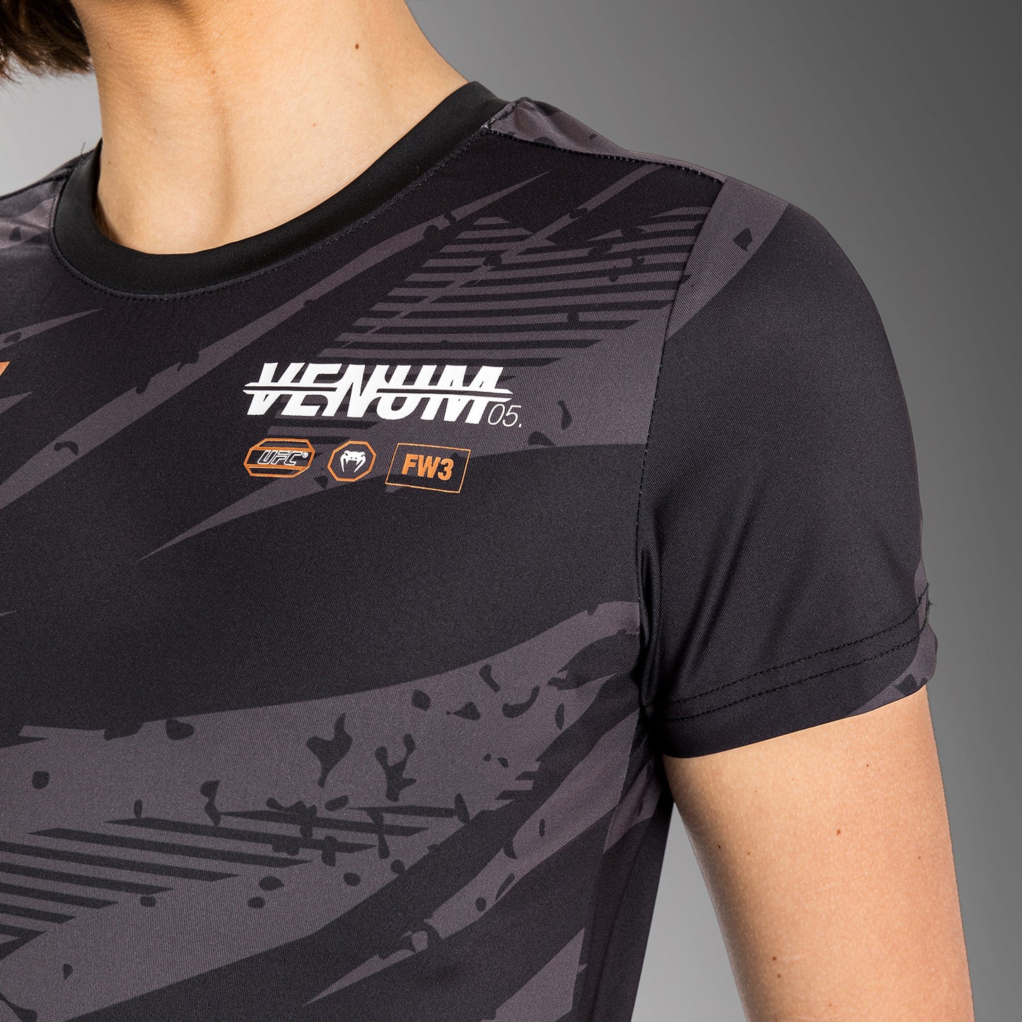 UFC Adrenaline by Venum Fight Week Maglietta Donna Dry-Tech - Urban Camo