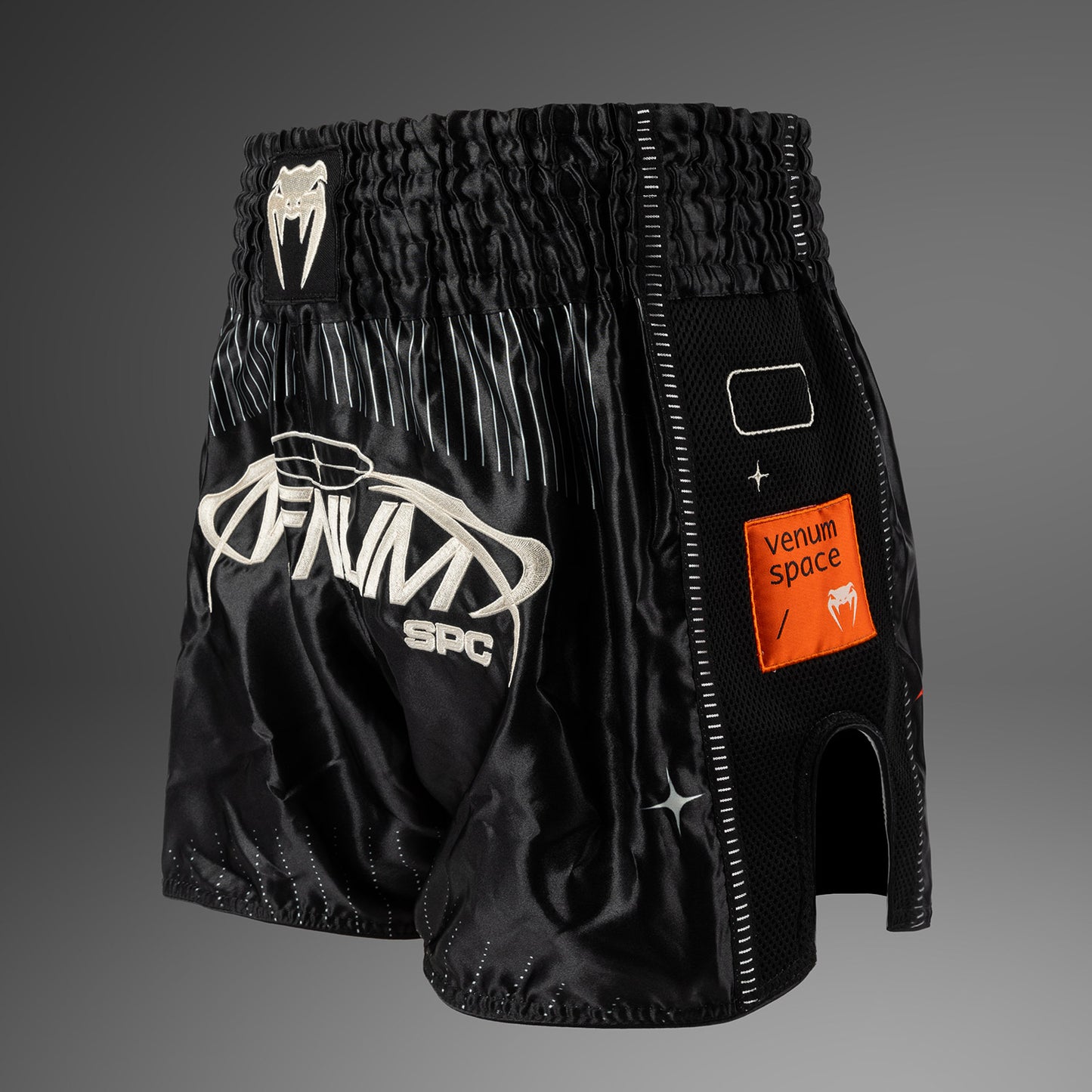 Venum Eclipse Pantaloncini Muay Thai – Nero/Avorio