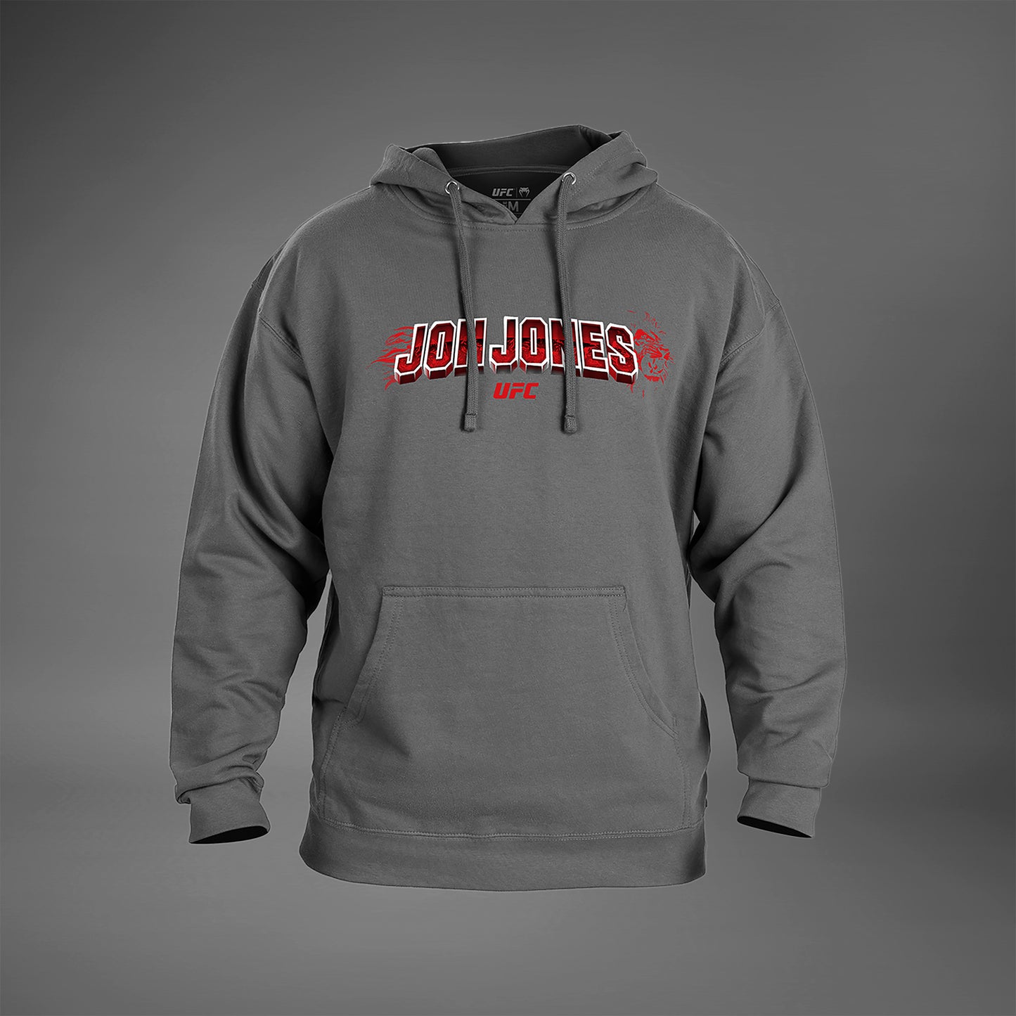 UFC Unrivaled by Venum Jon Jones Felpa Uomini - Grigio Melange