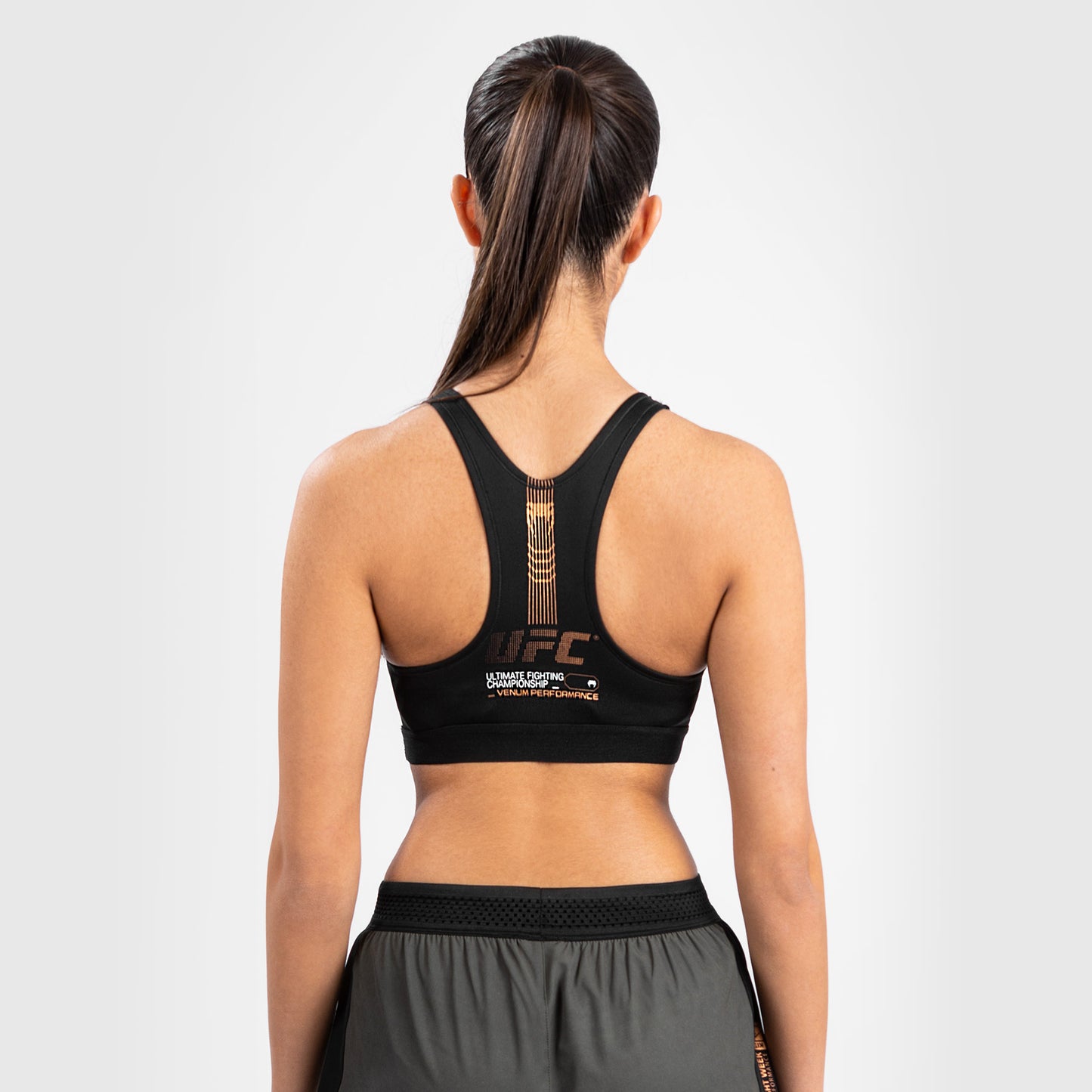 UFC Adrenaline by Venum Fight Week Reggiseno sportivo da Donna - Khaki/Bronzo
