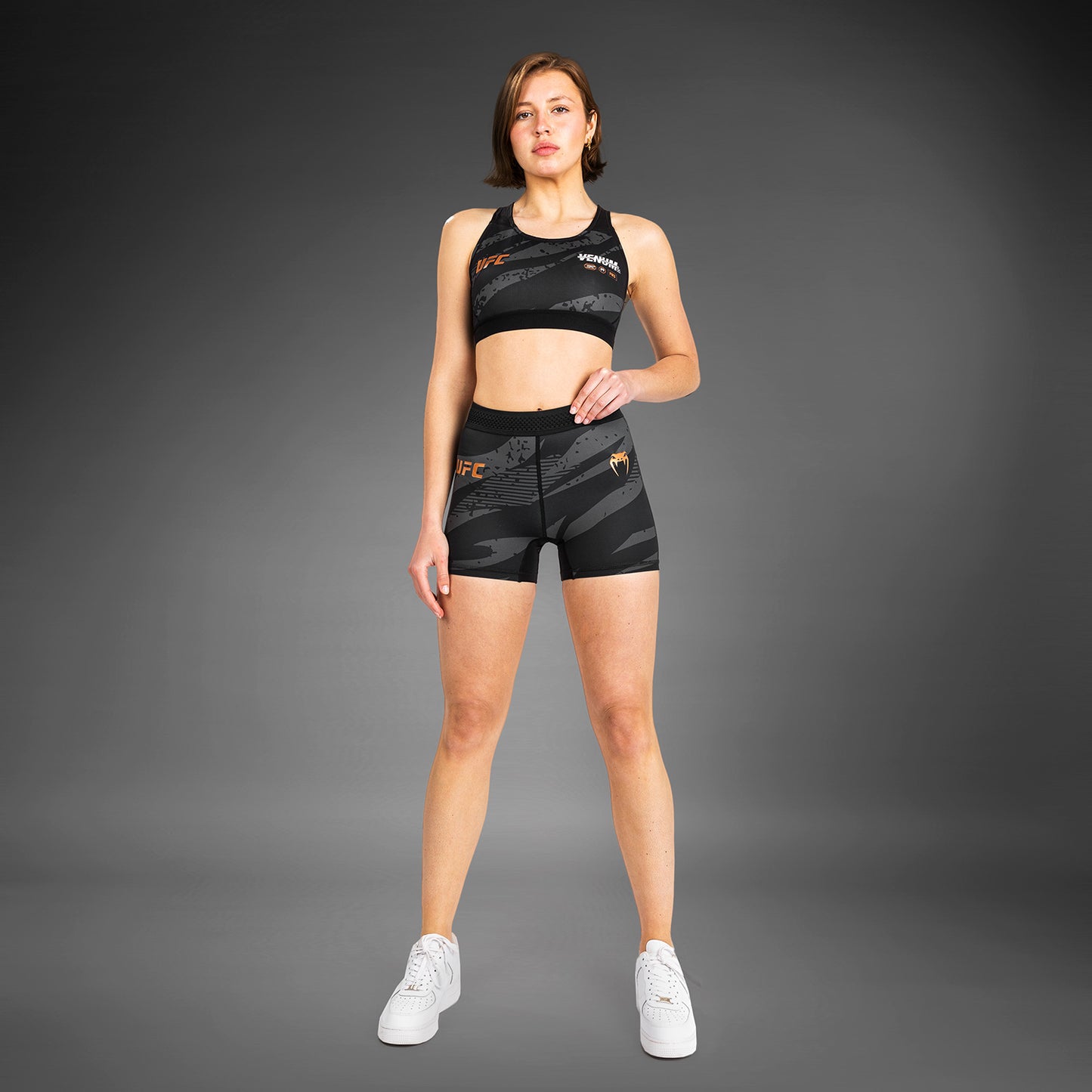 UFC Adrenaline by Venum Fight Week Short de Vale Tudo per Donna - Urban Camo
