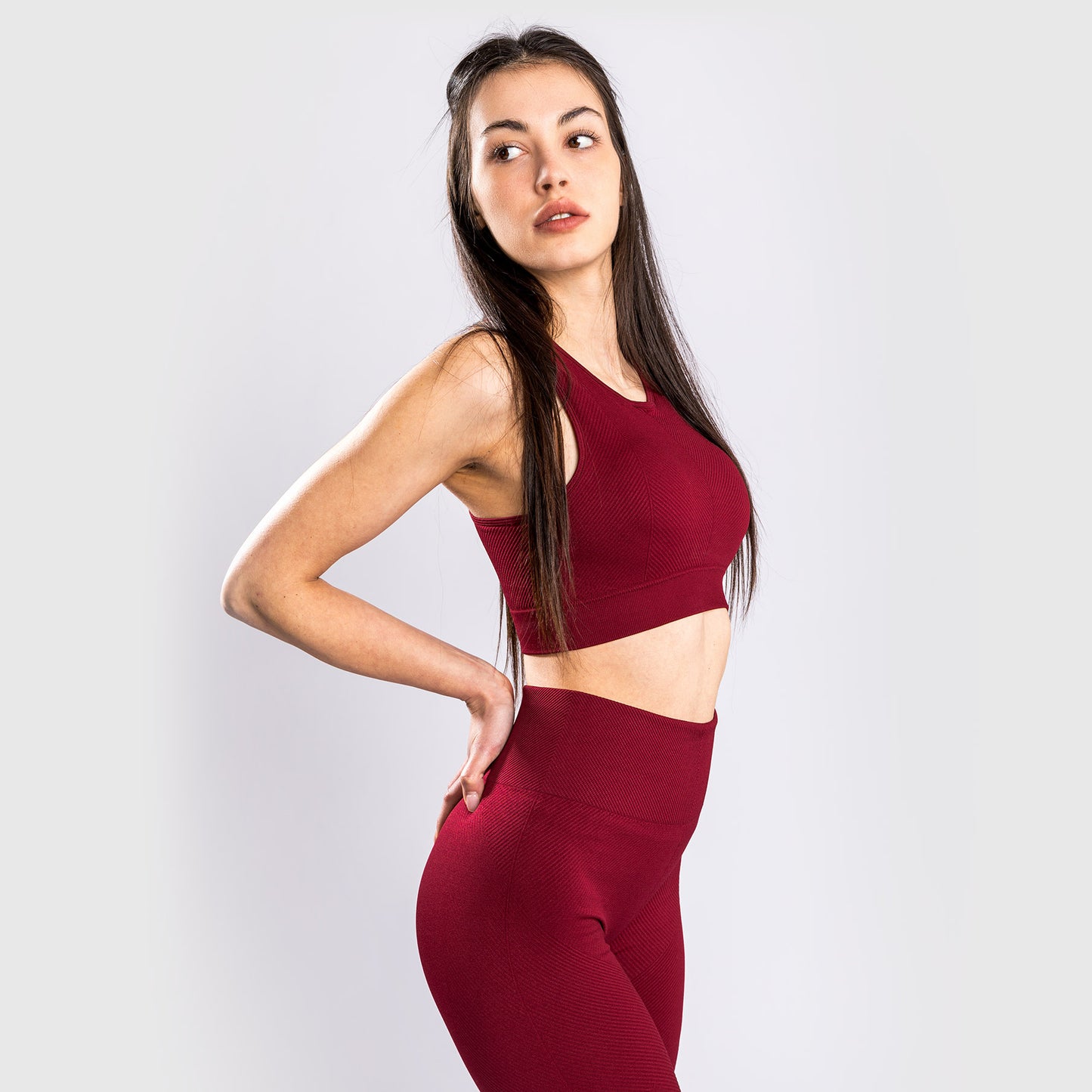 Reggiseno sportivo Venum Sparring Seamless - Bordeaux