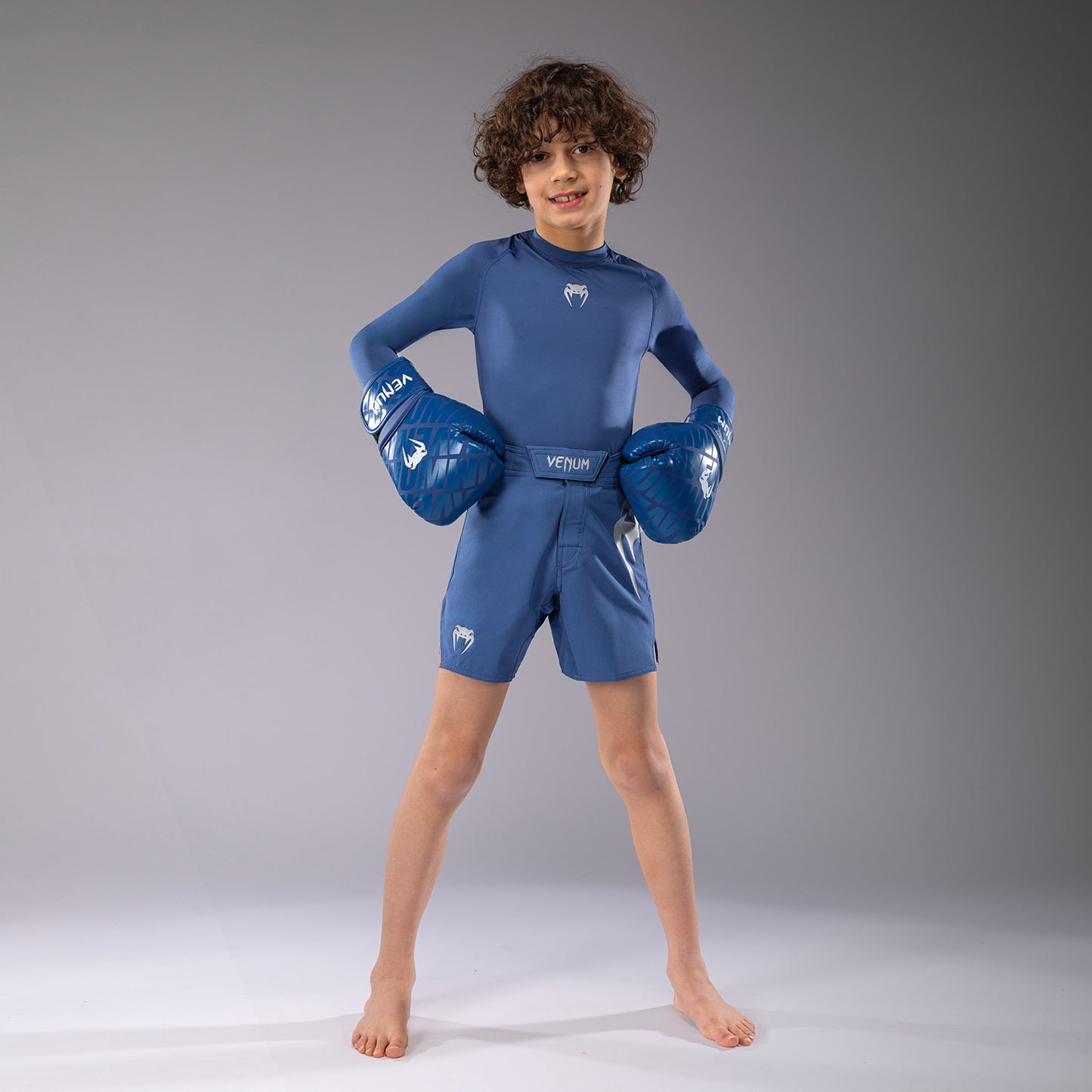 Venum Light Pantaloncini da combattimento per Bambini - blu reale