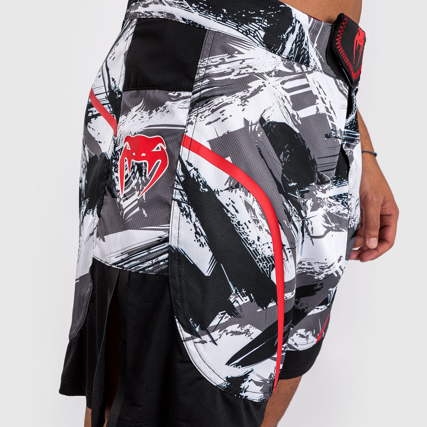 Venum Electron 3.0 Pantaloncini da combattimento - Grigio/Rosso