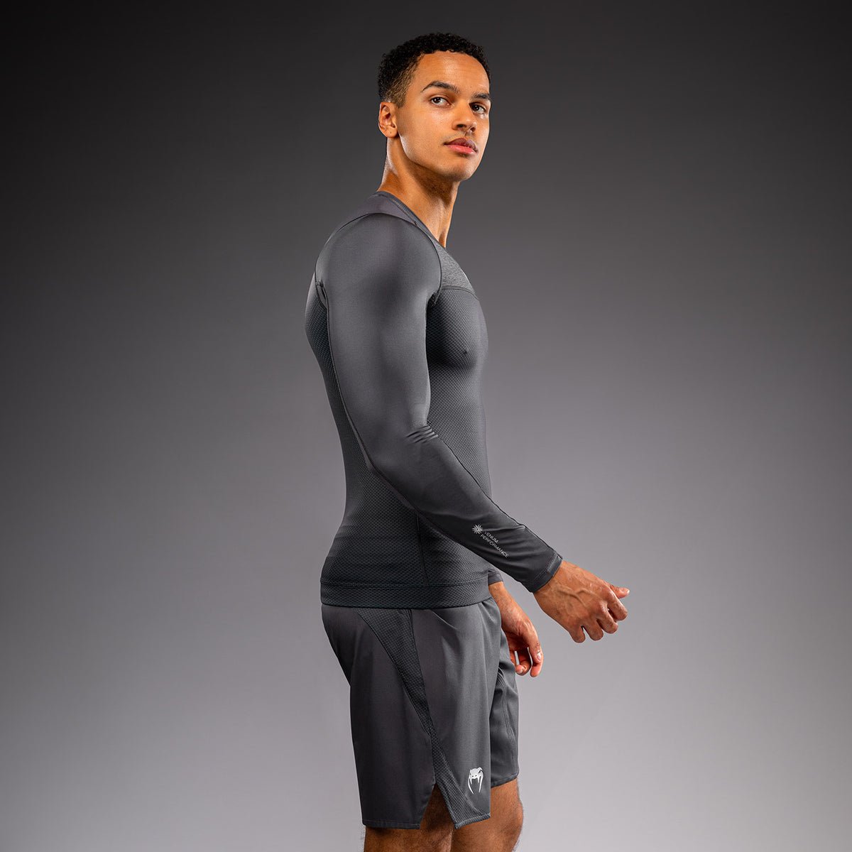Venum G-Fit Scale Rashguard a maniche lunghe - Grigio