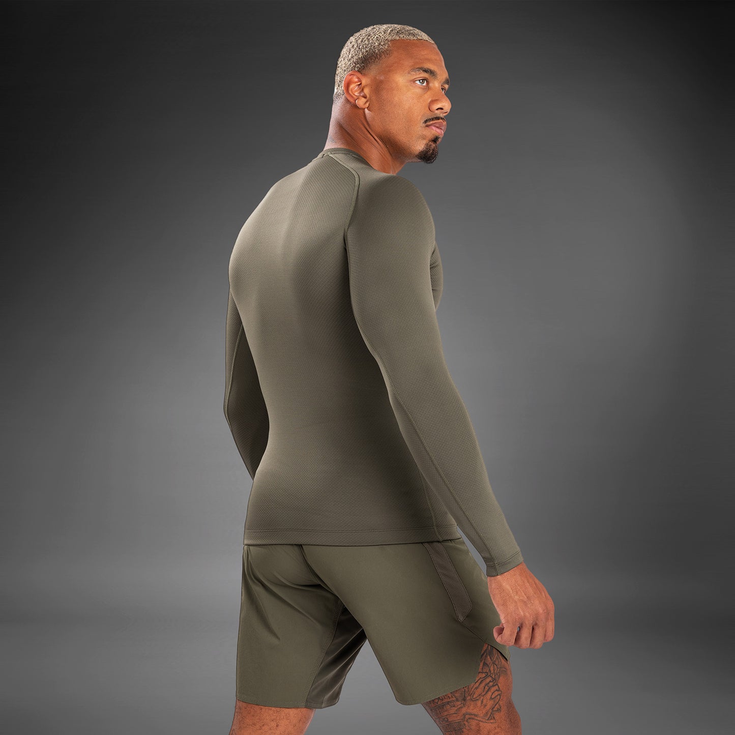 Venum Contender Rashguard a maniche lunghe - Cachi