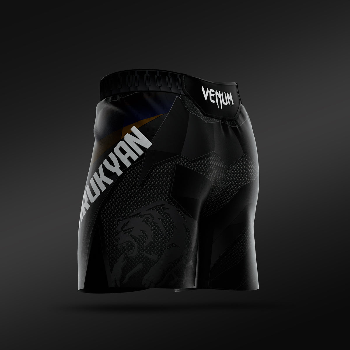 UFC Adrenaline Unrivaled by Venum Pantaloncini da combattimento uomo vestibilità corta Arman Tsarukyan - Nero