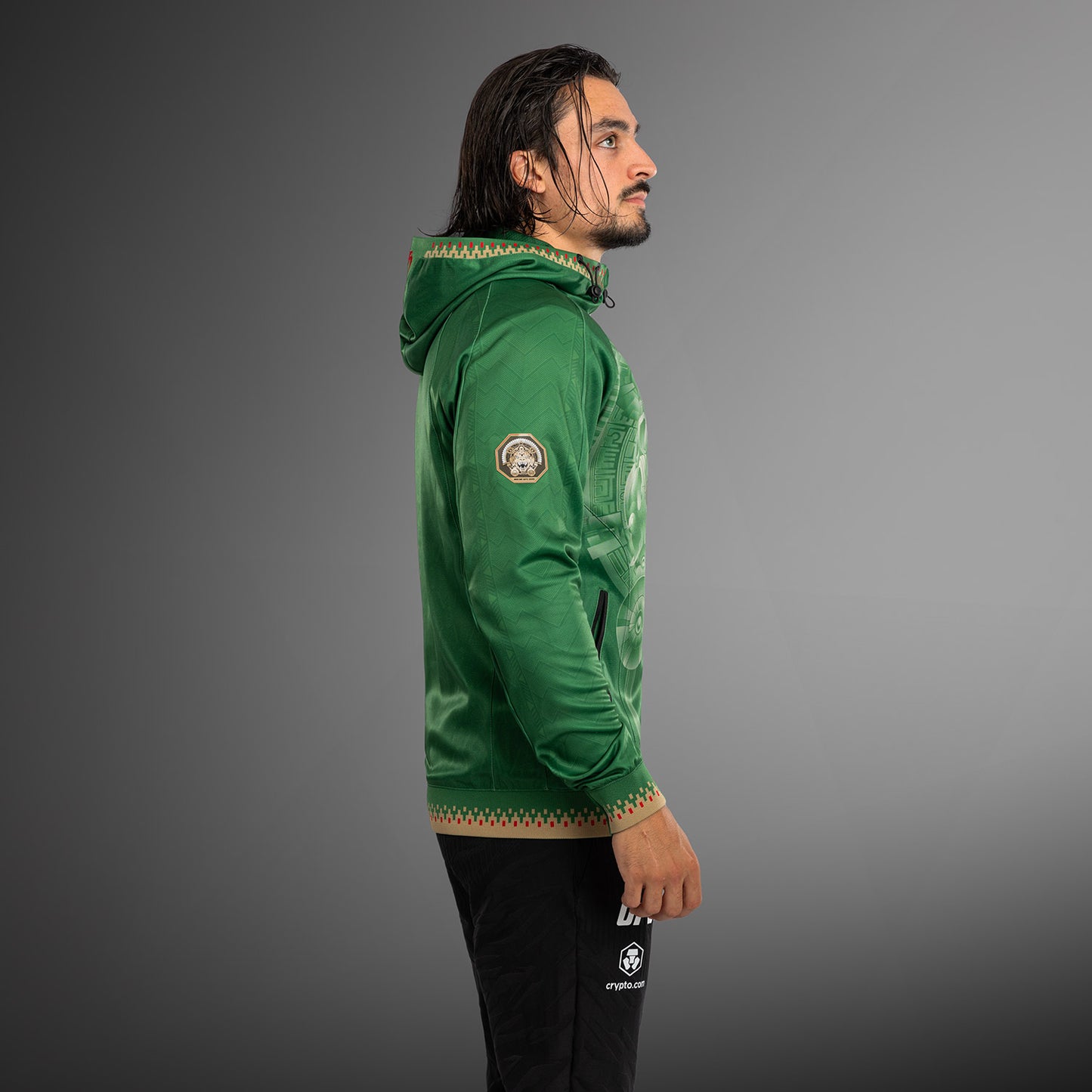 Noche UFC 2.0 By Venum Authentic Fight Night Felpa con cappuccio - Verde