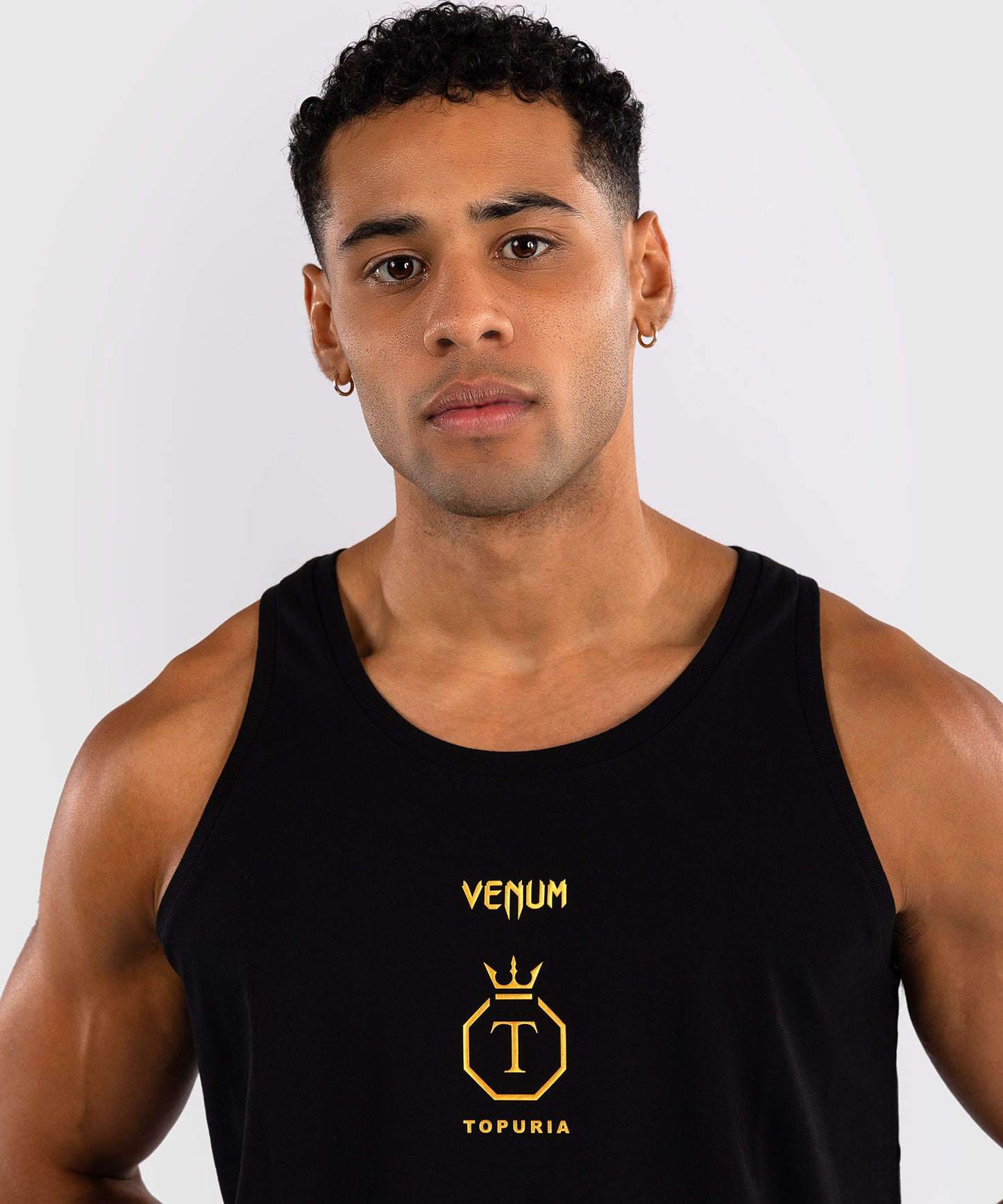 Venum x Ilia Topuria Unmatched Canotta - Nero/Oro