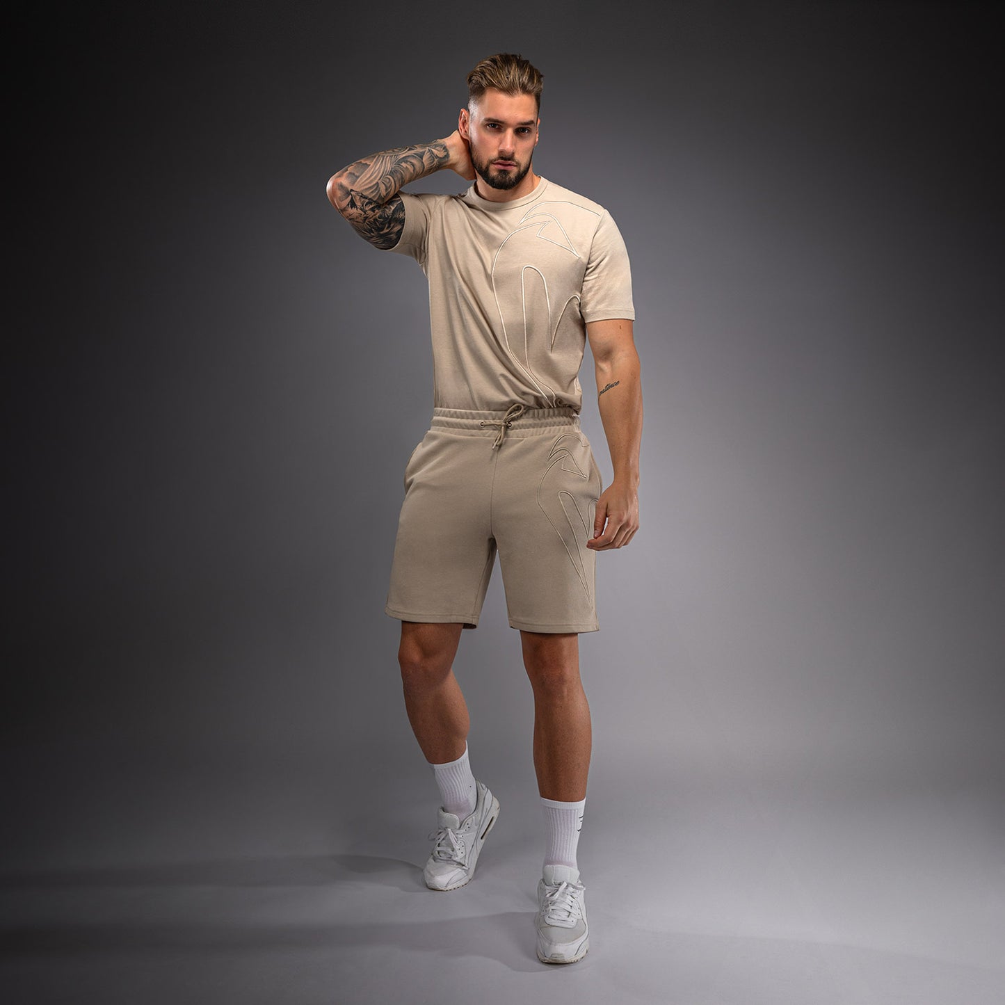 Venum Giant 3D Pantaloncini in Cotone – Beige