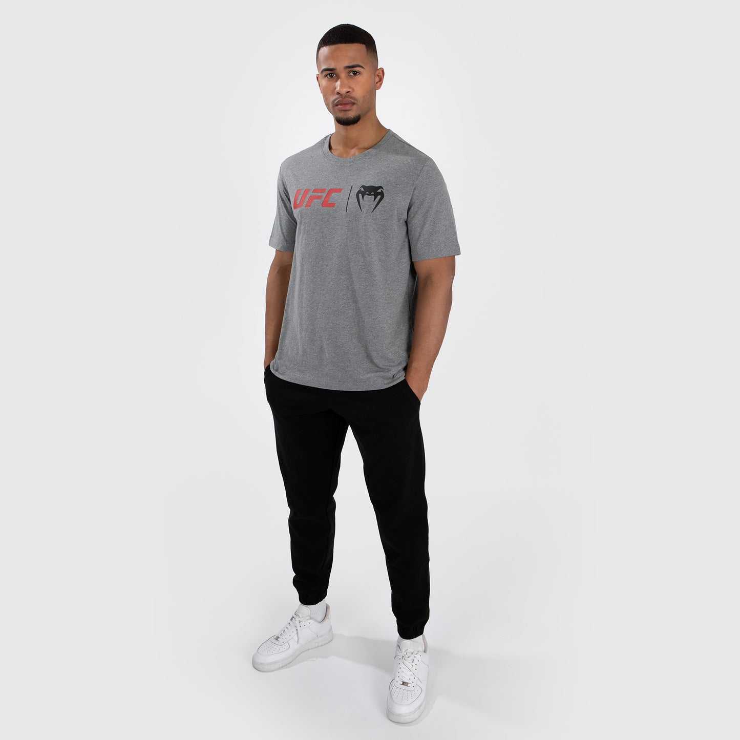 UFC Venum Classic  Maglietta - Grigio/Rosso