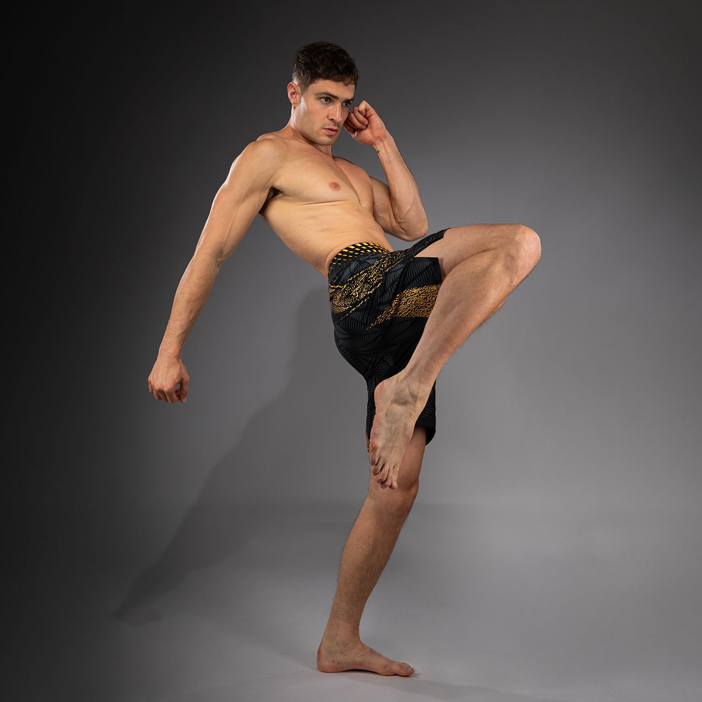 UFC Zenith by Venum Authentic Fight Night Pantaloncini da combattimento Fit lungo Uomo - Champion