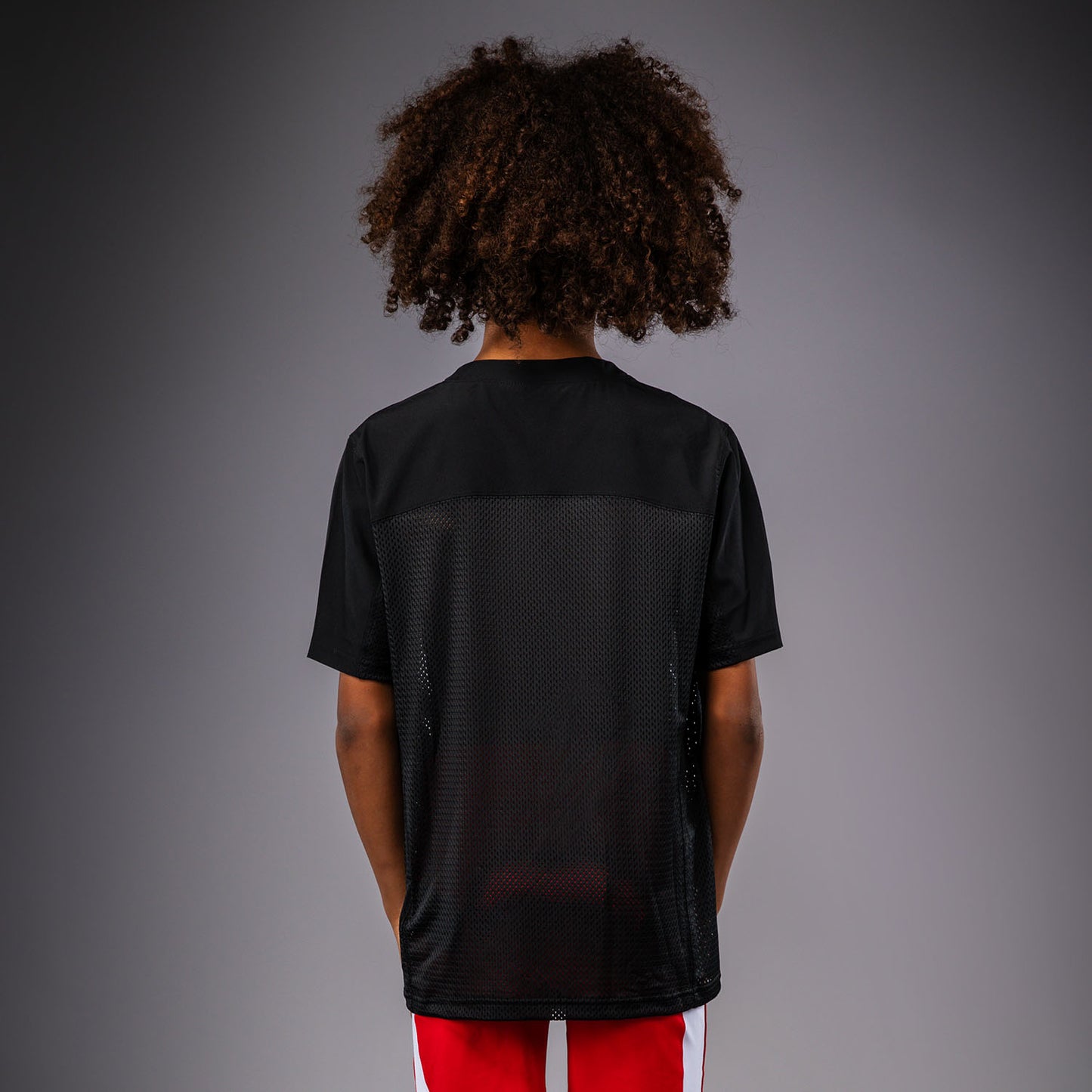 Venum Elite Football Maglietta da calcio a Maniche Corte per Bambini - Nero