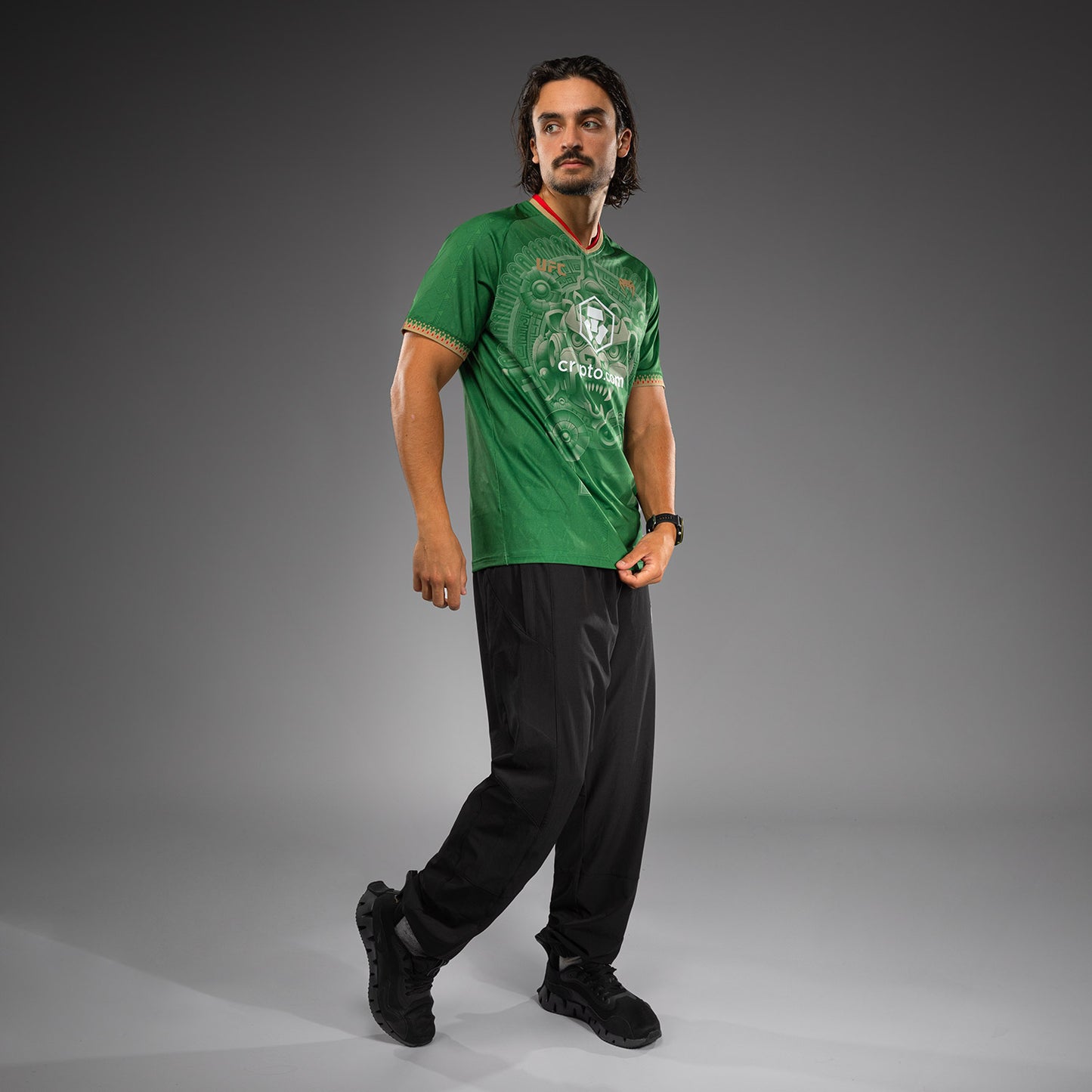 Noche UFC 2.0 By Venum Authentic Fight Night Maglietta Dry-Tech - Verde