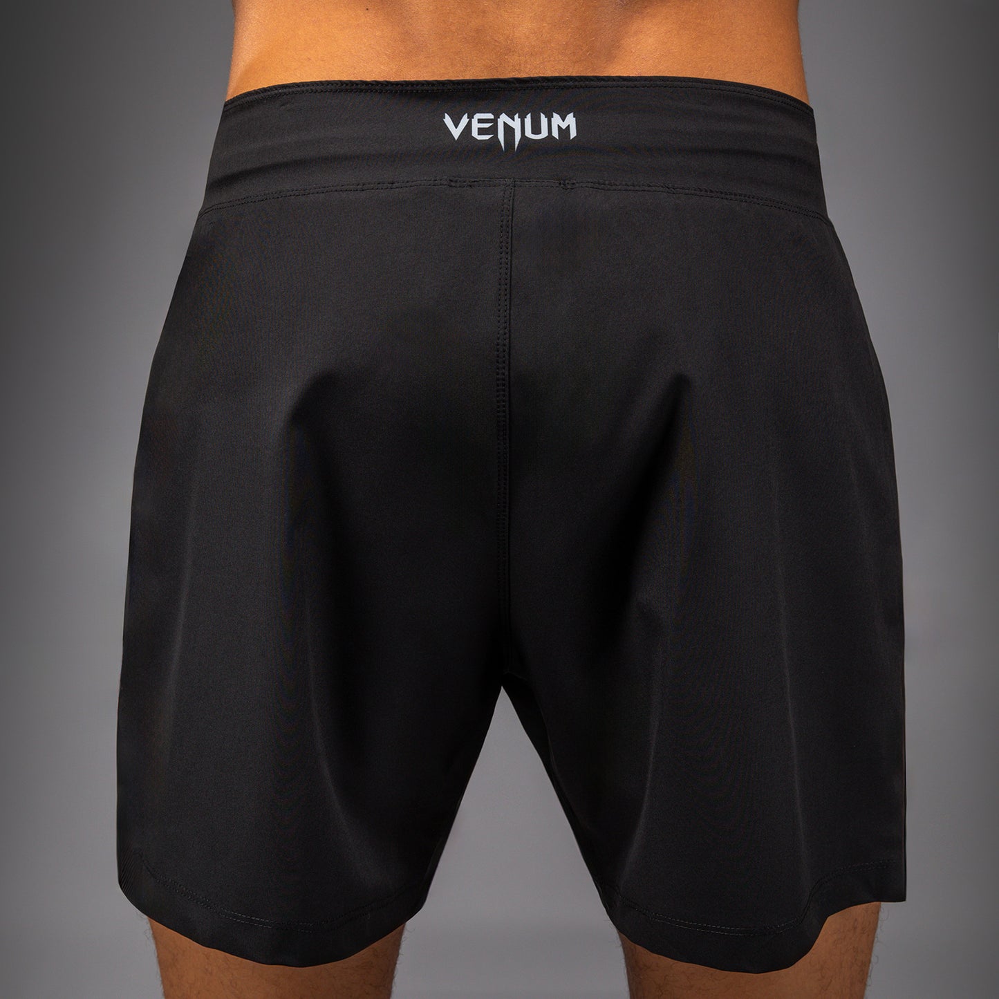 Venum No Gi Pantaloncini da combattimento - Nero/Grigio Argento