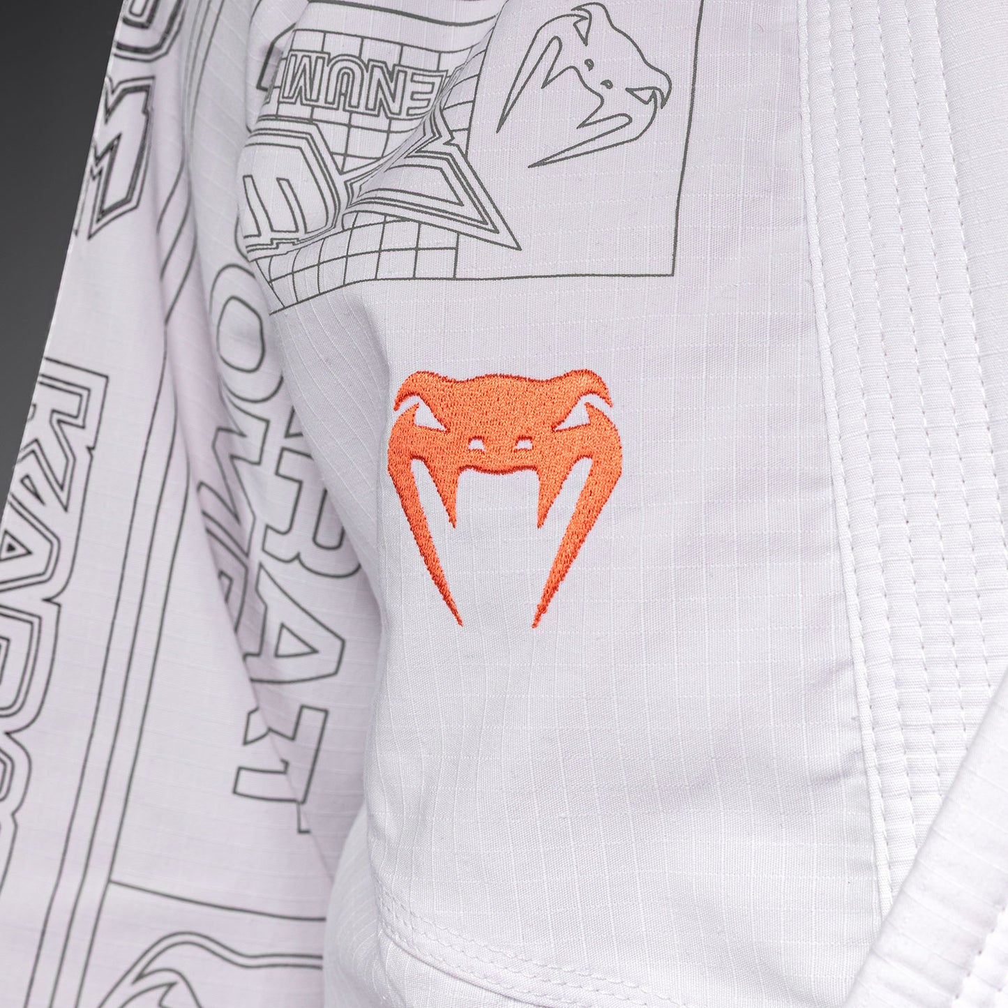 Karate Combat by Venum Gi BJJ – Bianco/Grigio