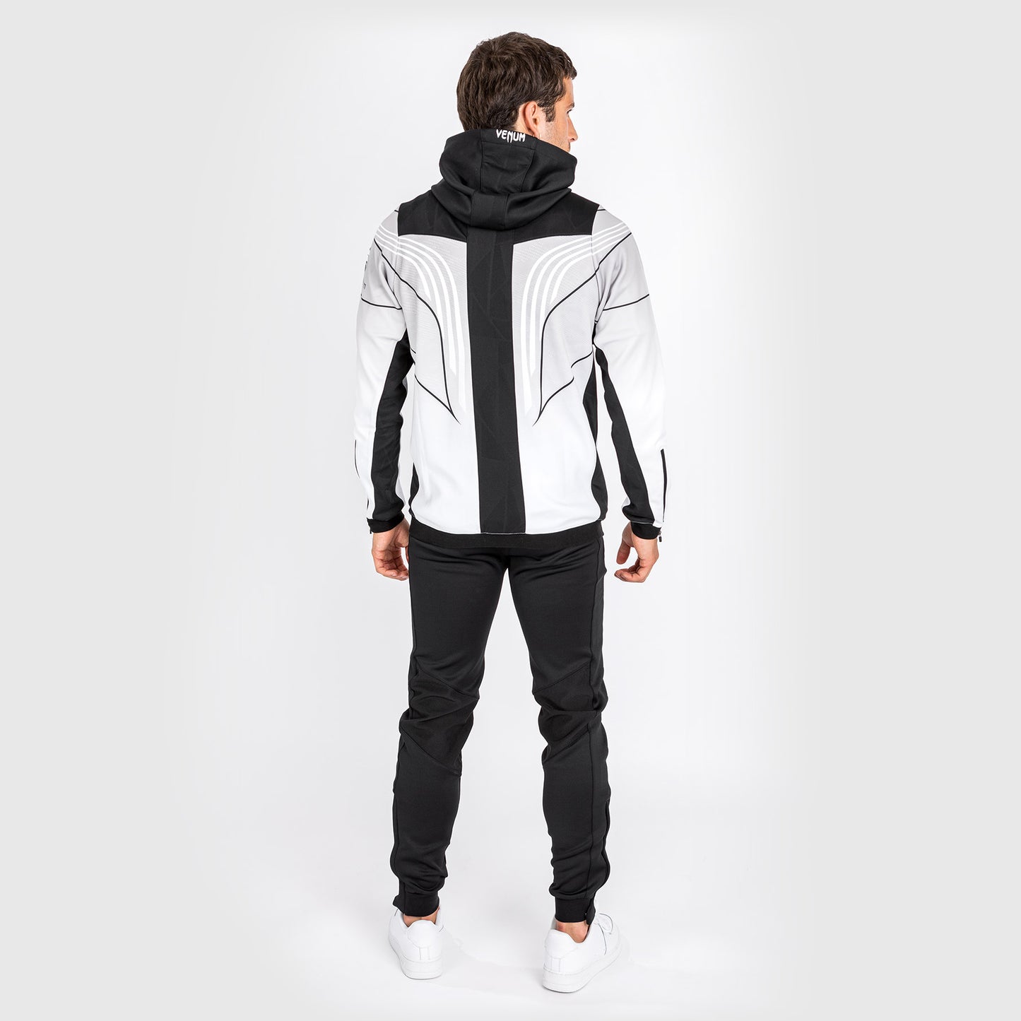 Felpa con cappuccio UFC Venum Authentic Fight Night 2.0 Uomo - Bianco