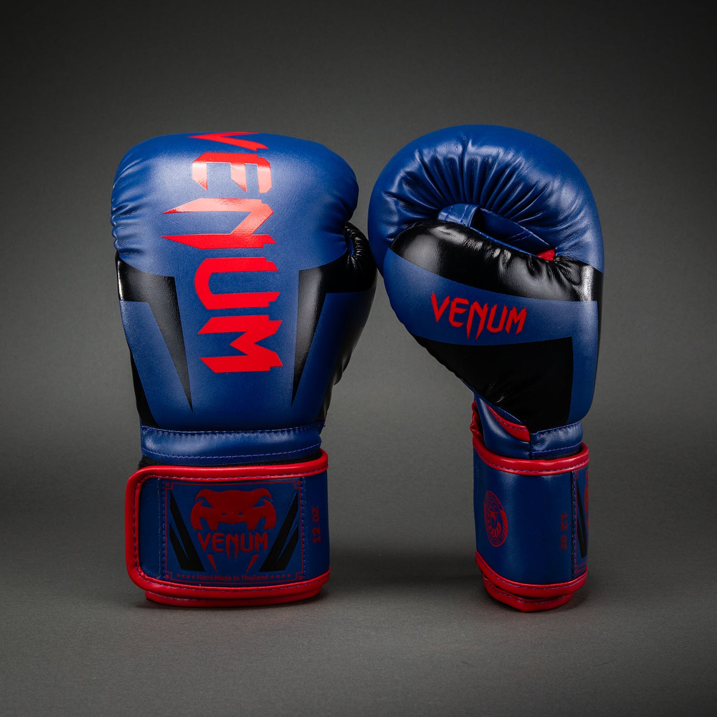 Venum Elite Guanti da Boxe - Blu Scuro/Rosso