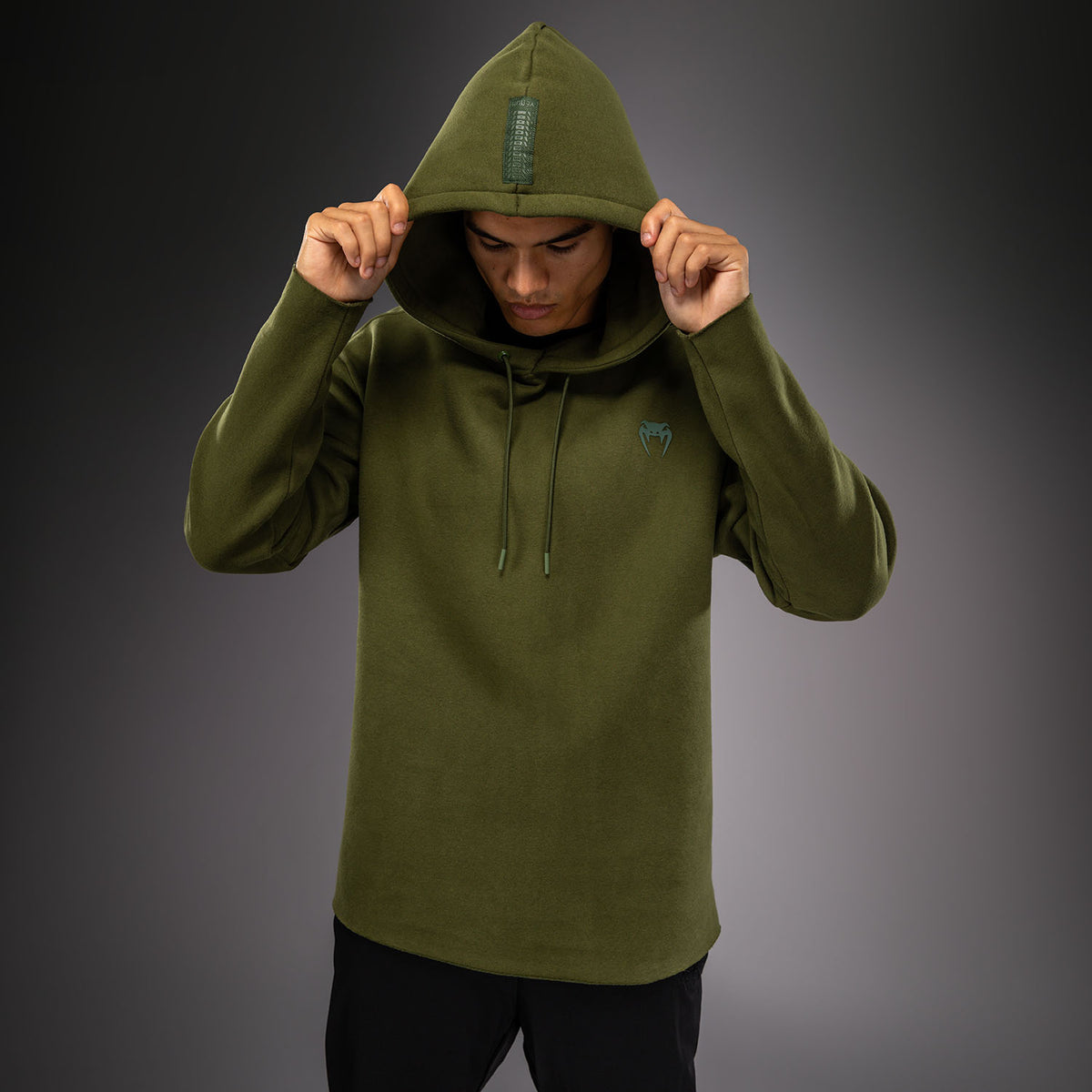 Venum Divide Winter Felpa con Cappuccio - Kaki