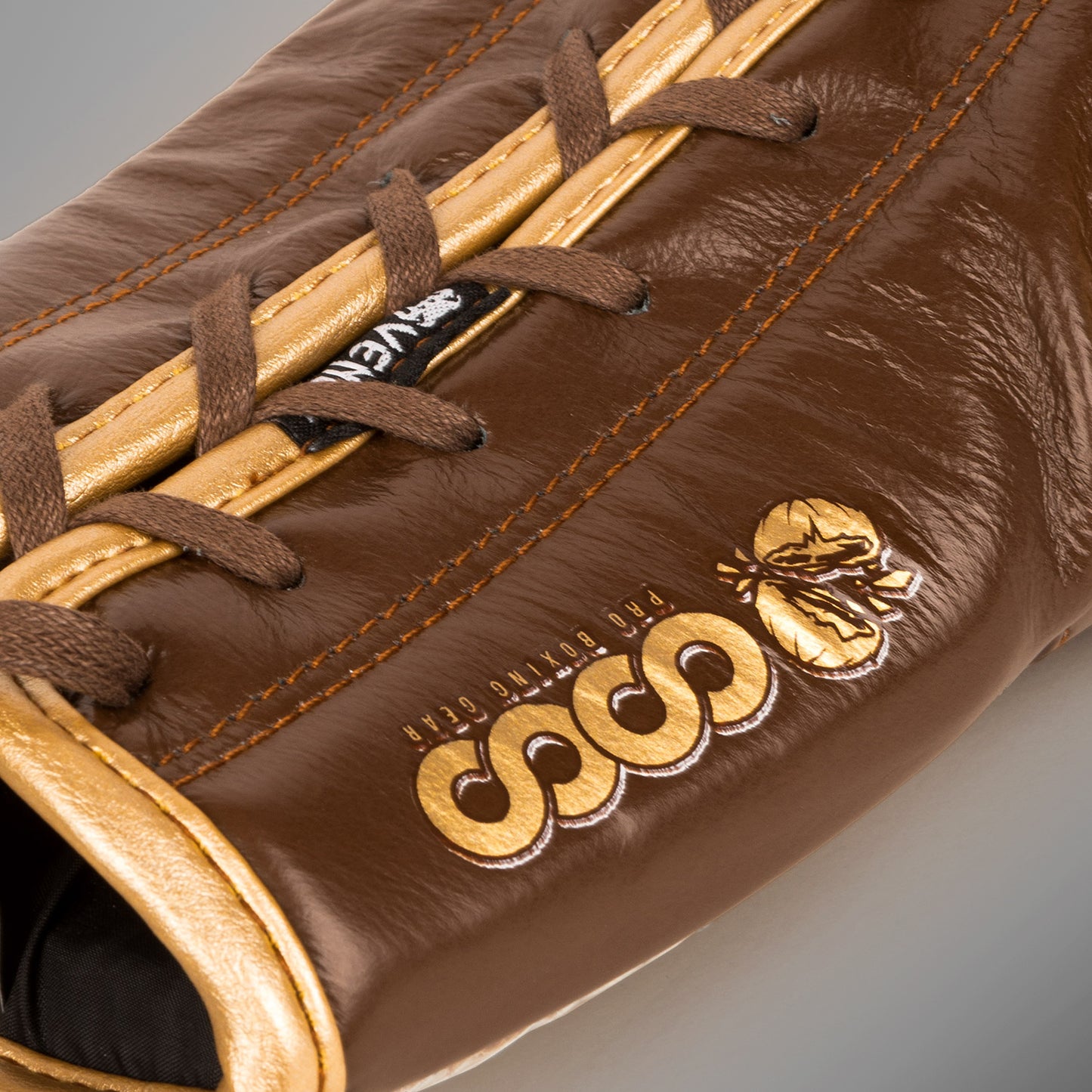 Guantoni da boxe Venum Coco Monogram Pro - Marrone grizzly