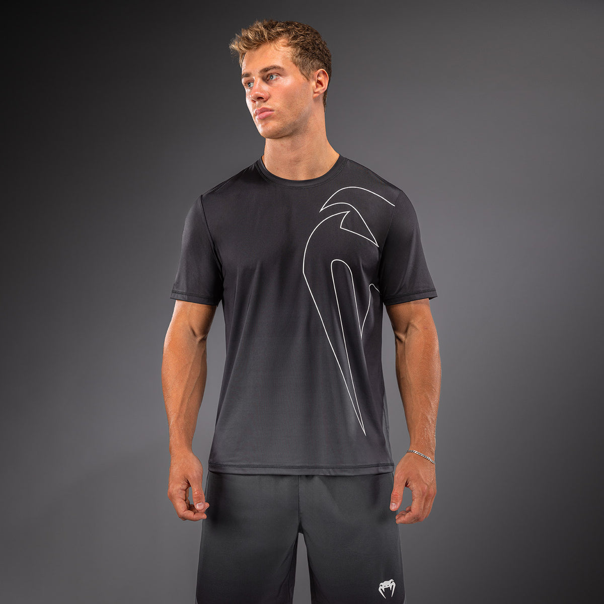 Venum Giant Shift T-shirt Dry Tech - Nero/Grigio