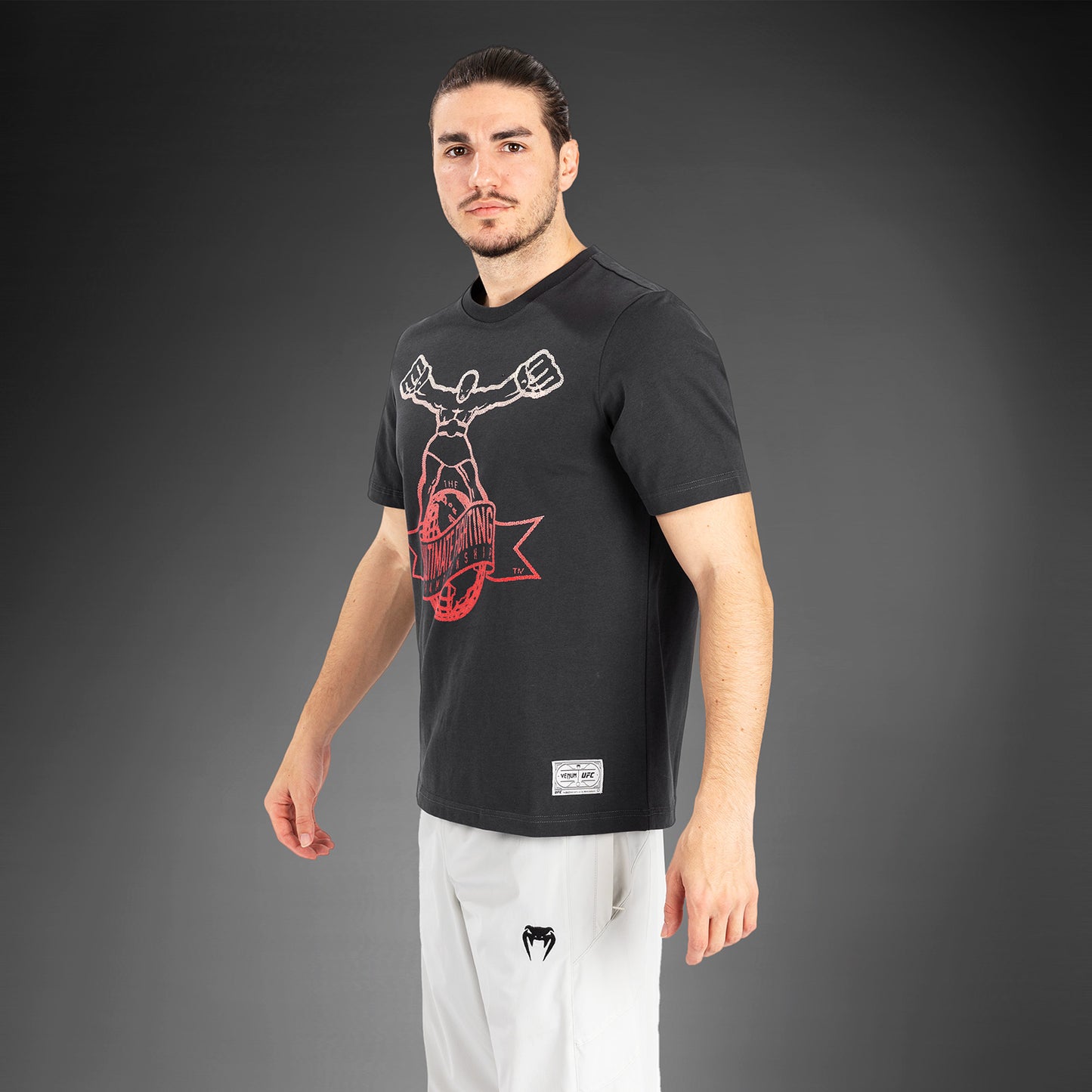 UFC by Venum Ulti-Man Maglietta - Grigio/Rosso